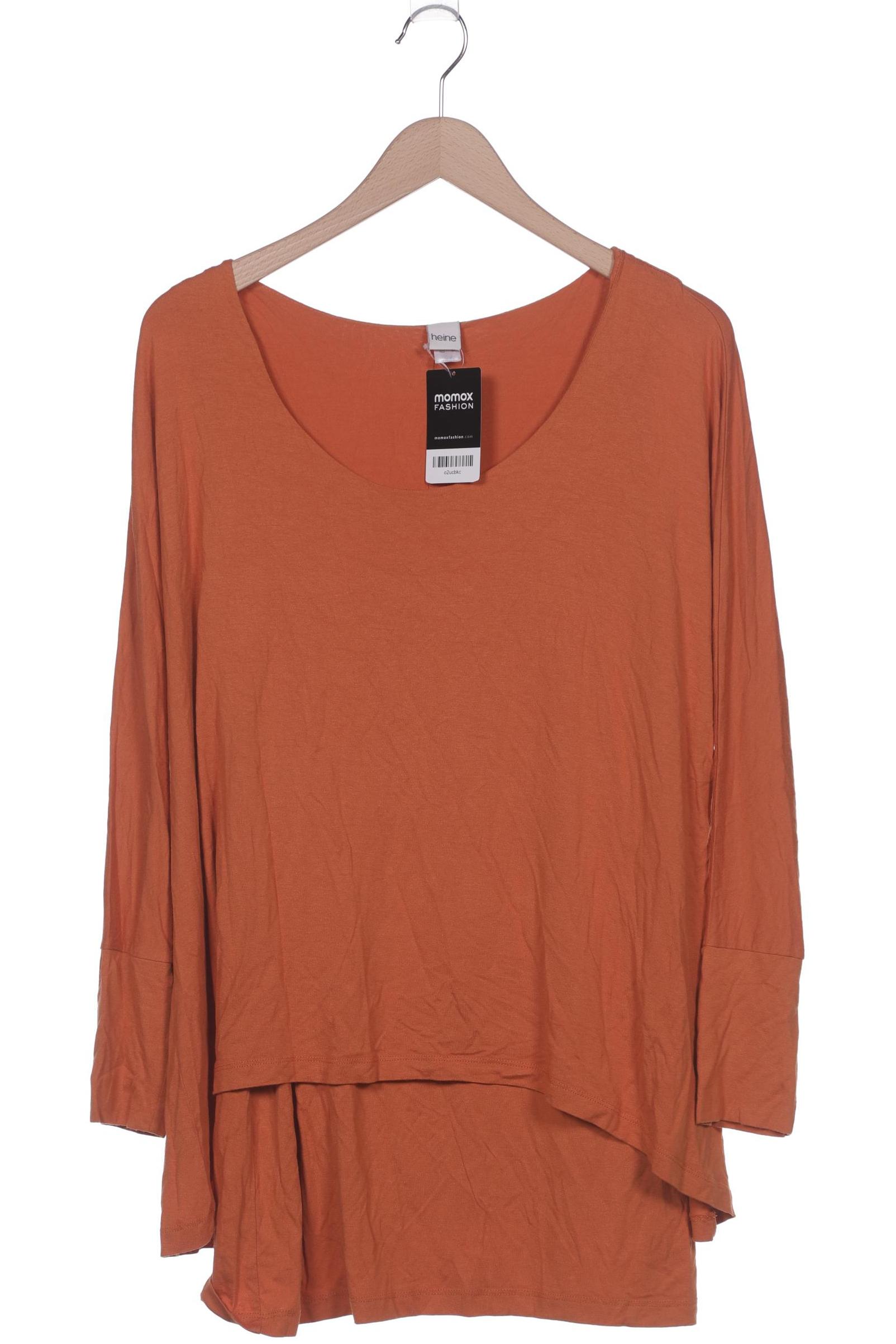 

Heine Damen Langarmshirt, orange, Gr. 44