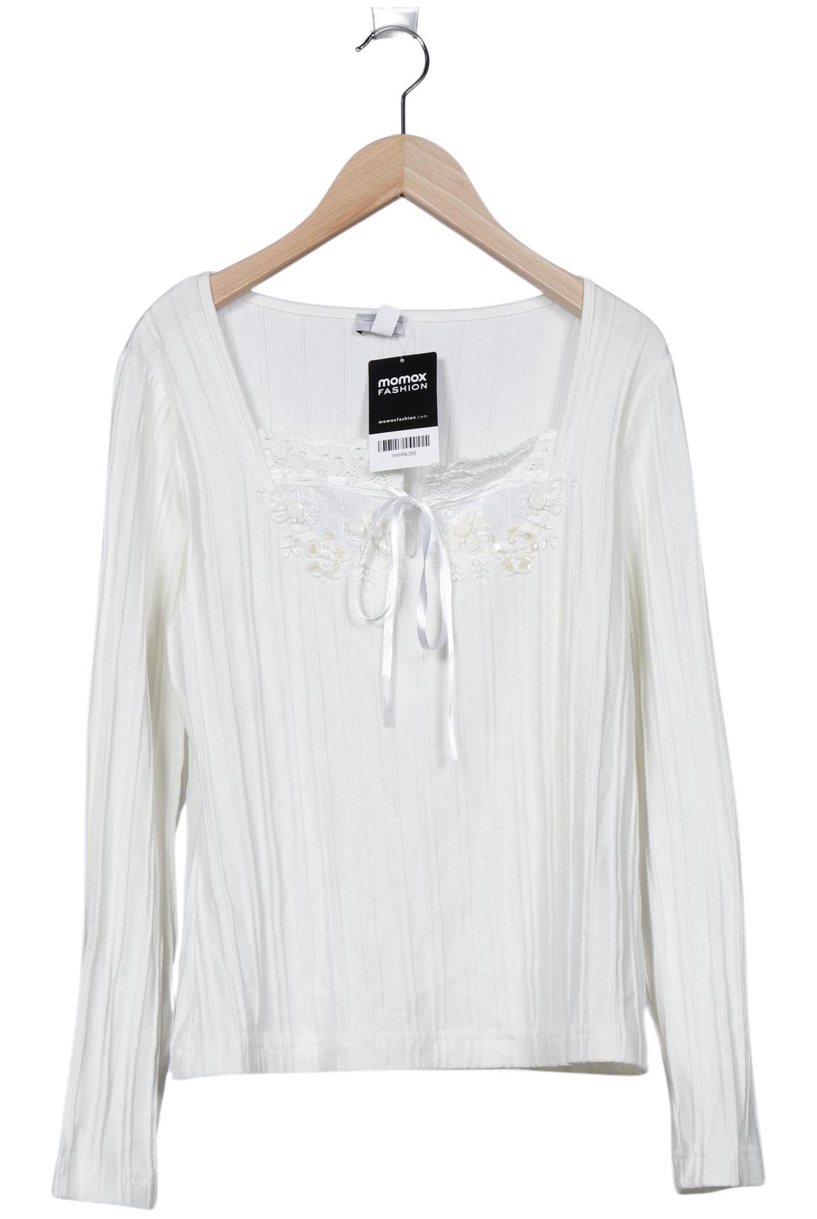 

Heine Damen Langarmshirt, cremeweiß, Gr. 36