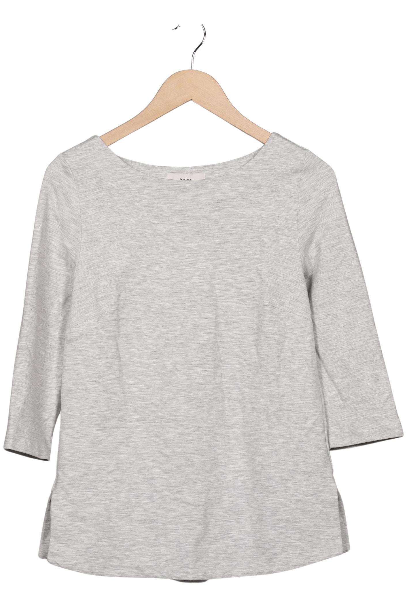 

Heine Damen Langarmshirt, grau, Gr. 38