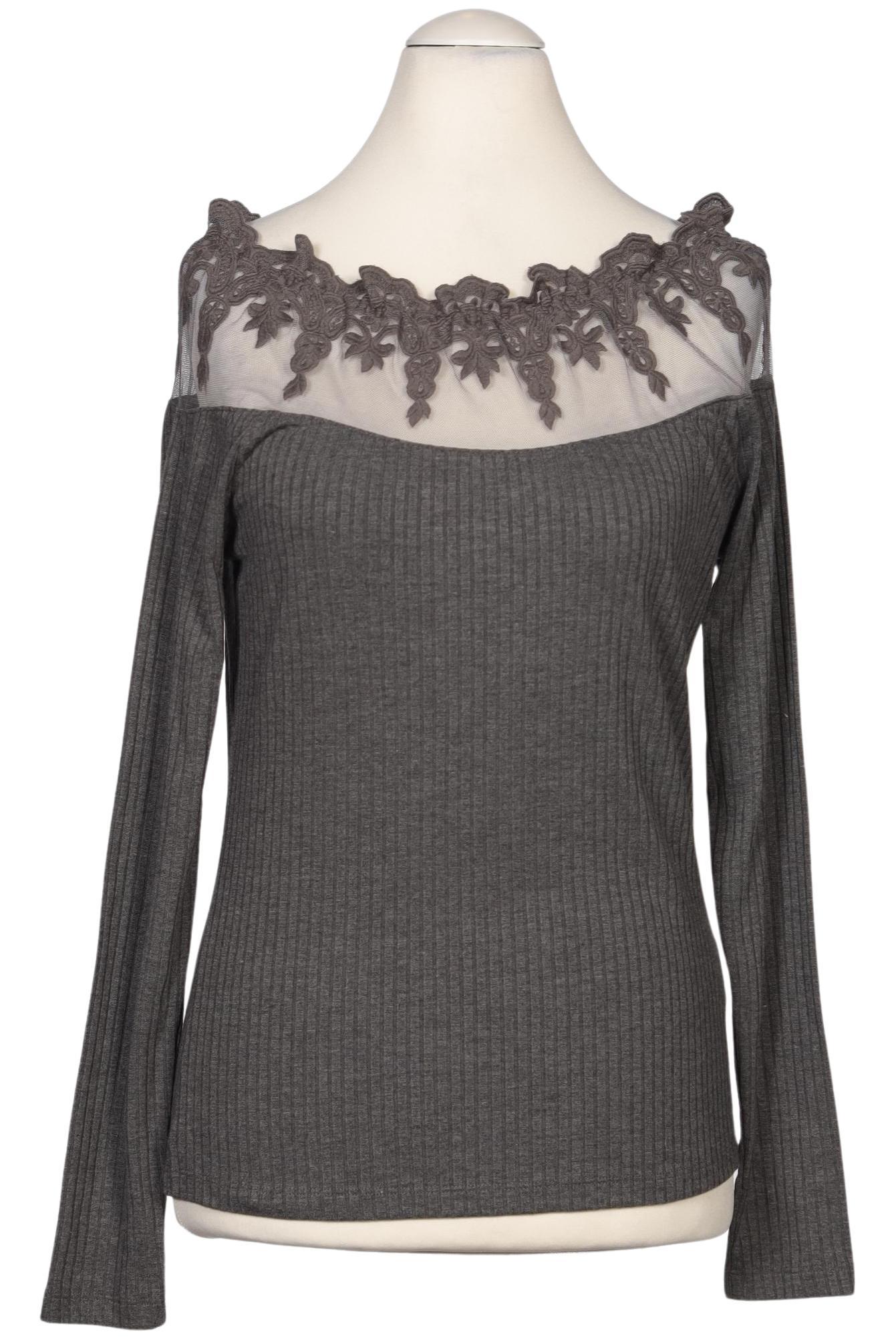 

Heine Damen Langarmshirt, grau, Gr. 38