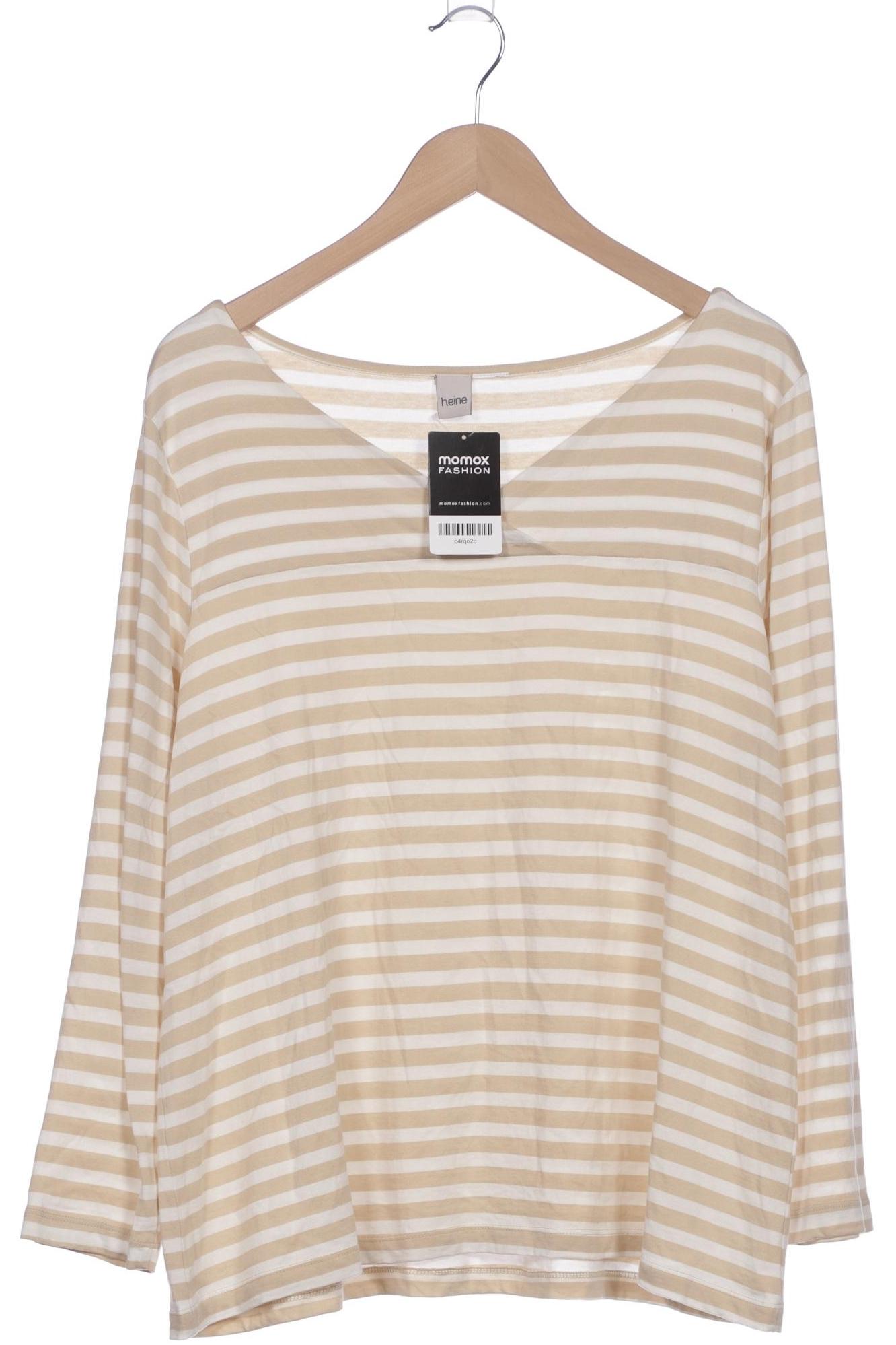 

Heine Damen Langarmshirt, beige, Gr. 44