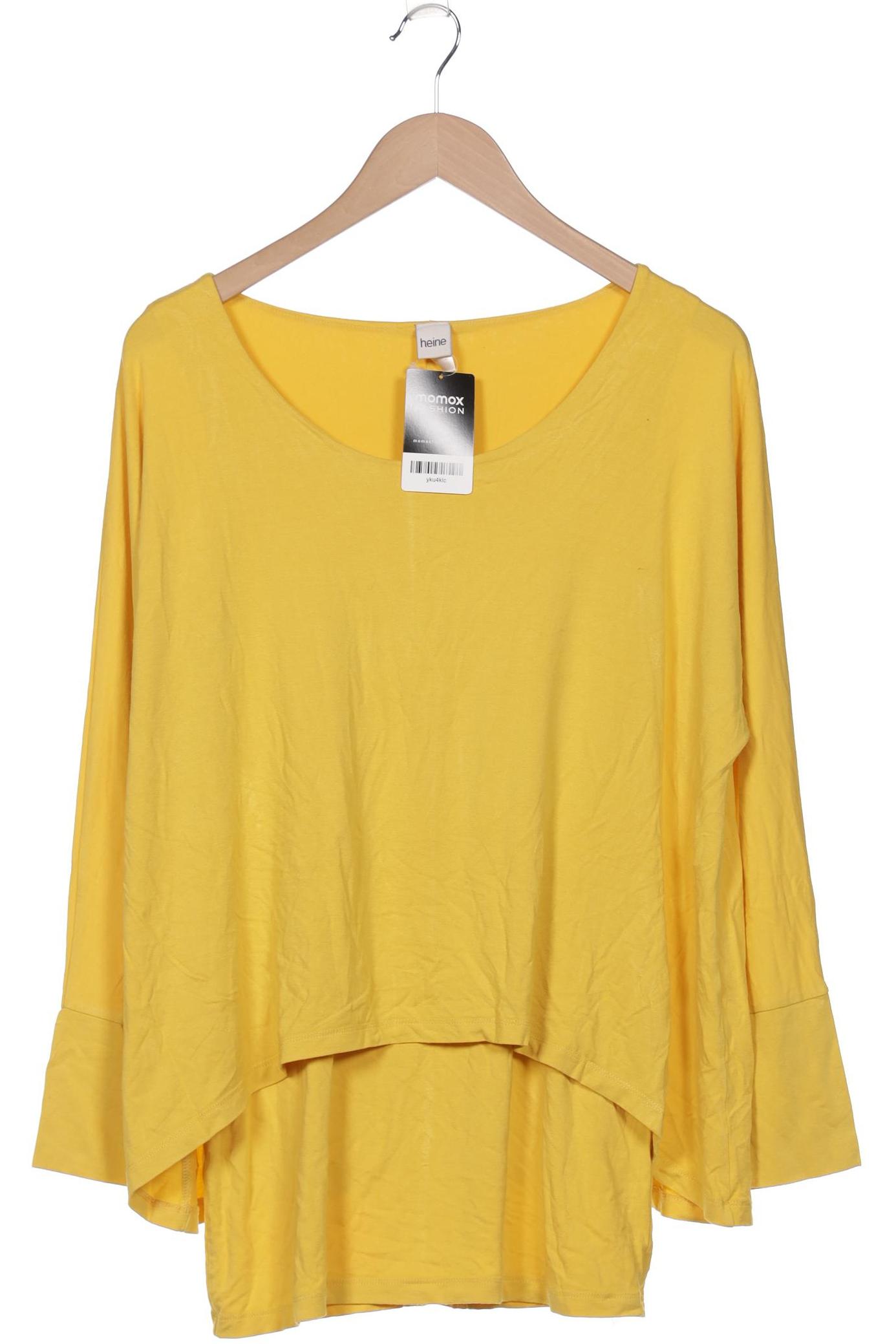 

Heine Damen Langarmshirt, gelb, Gr. 40