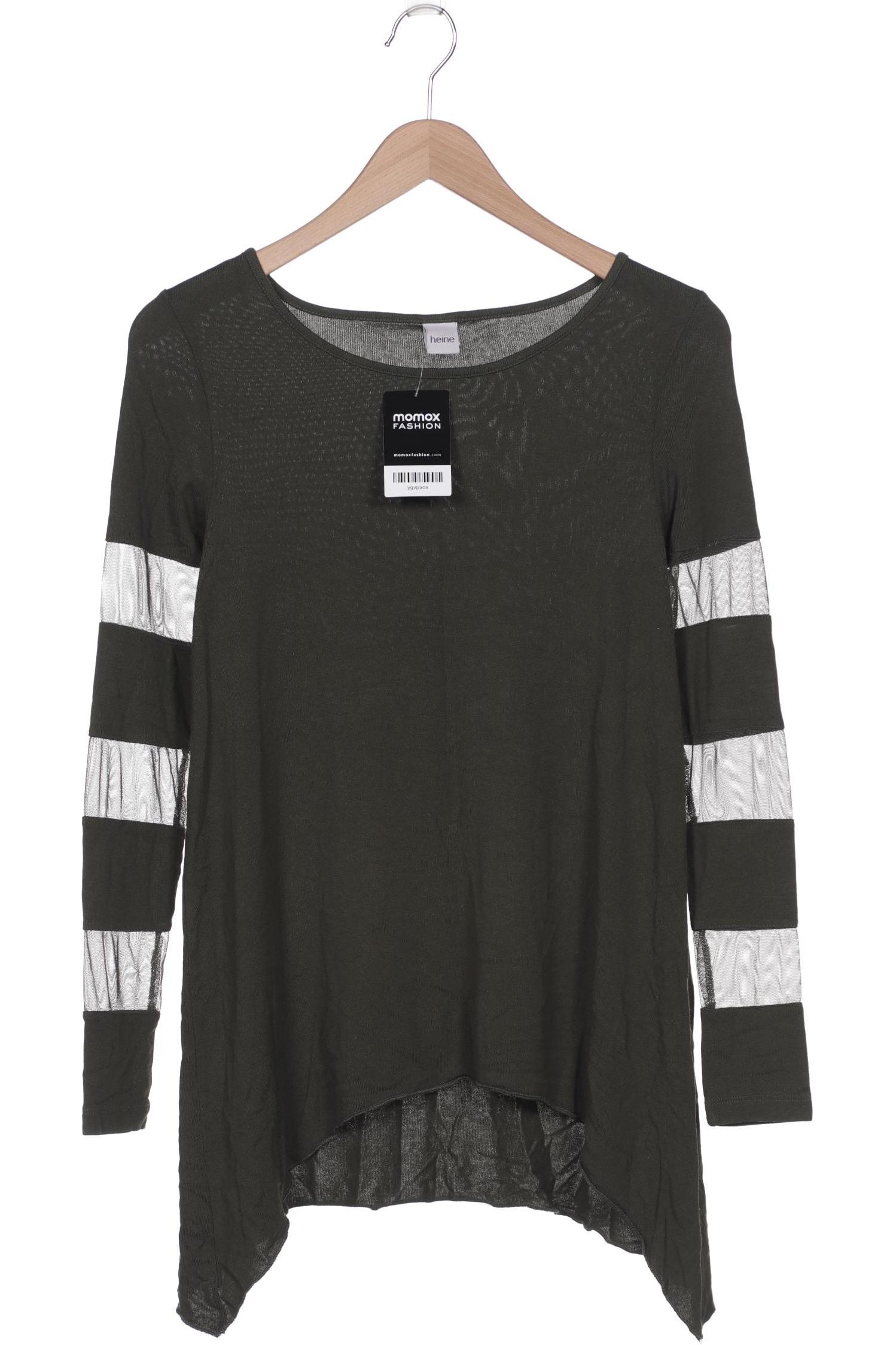

Heine Damen Langarmshirt, grün, Gr. 38