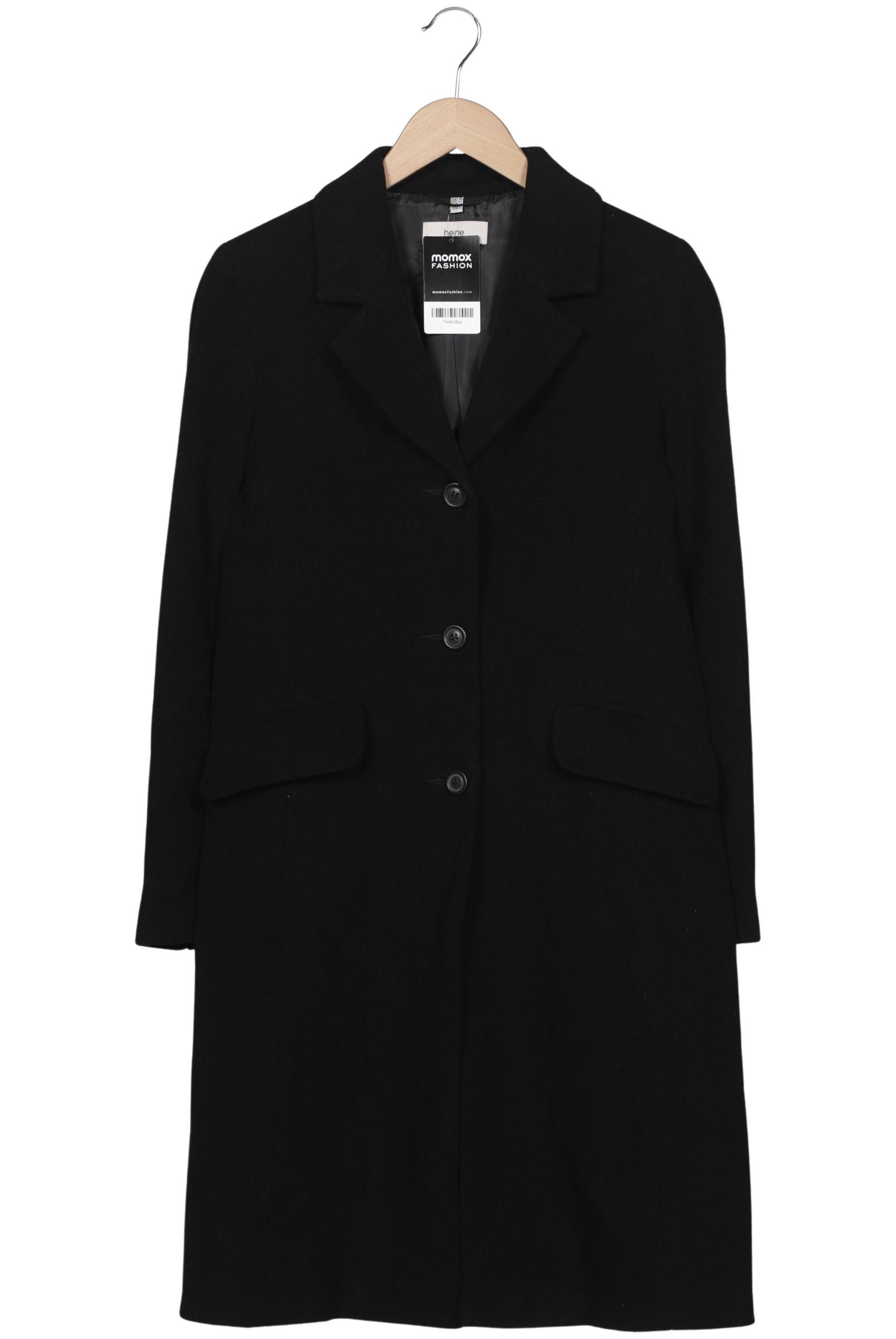 

Heine Damen Mantel, schwarz, Gr. 36