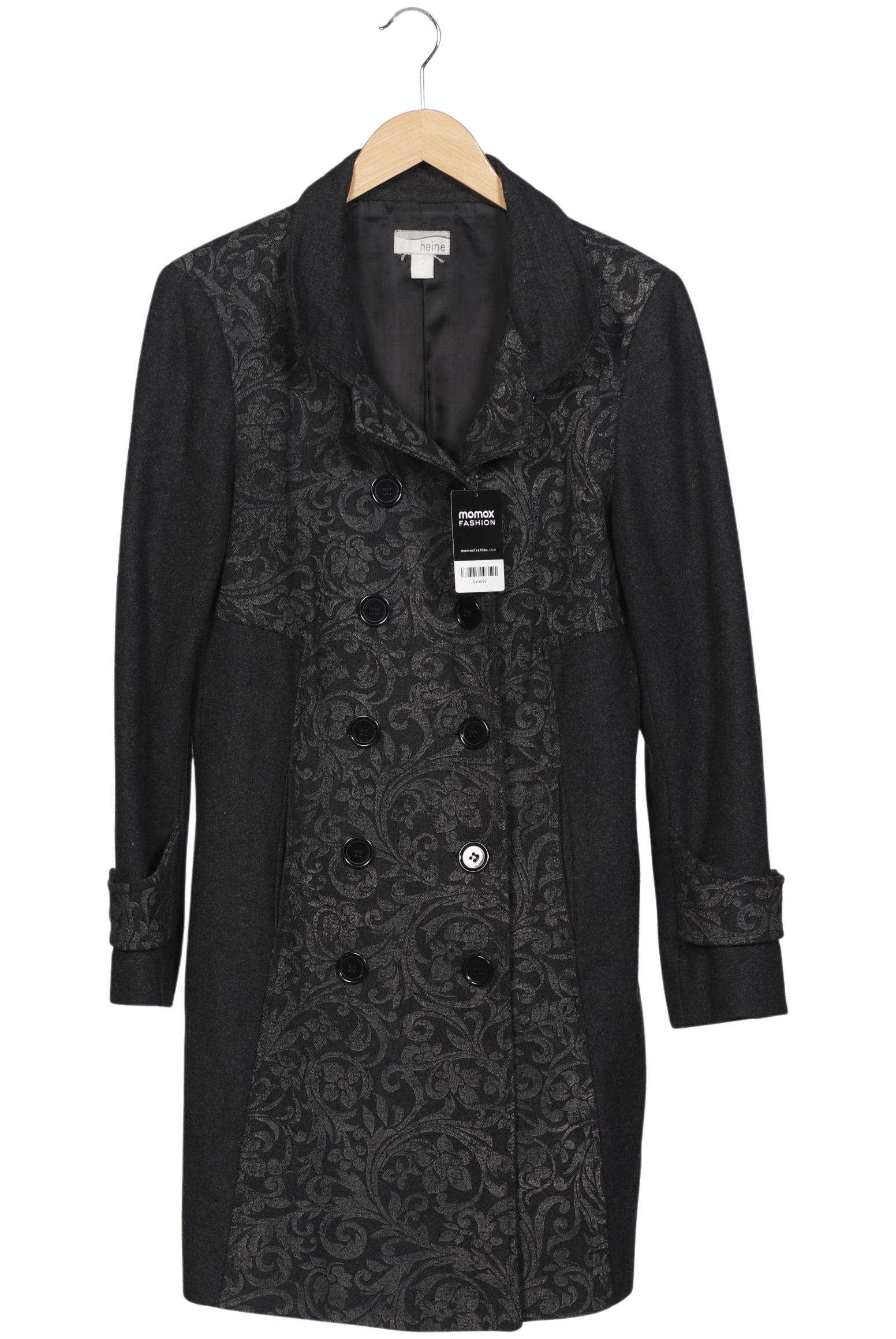 

Heine Damen Mantel, schwarz, Gr. 38
