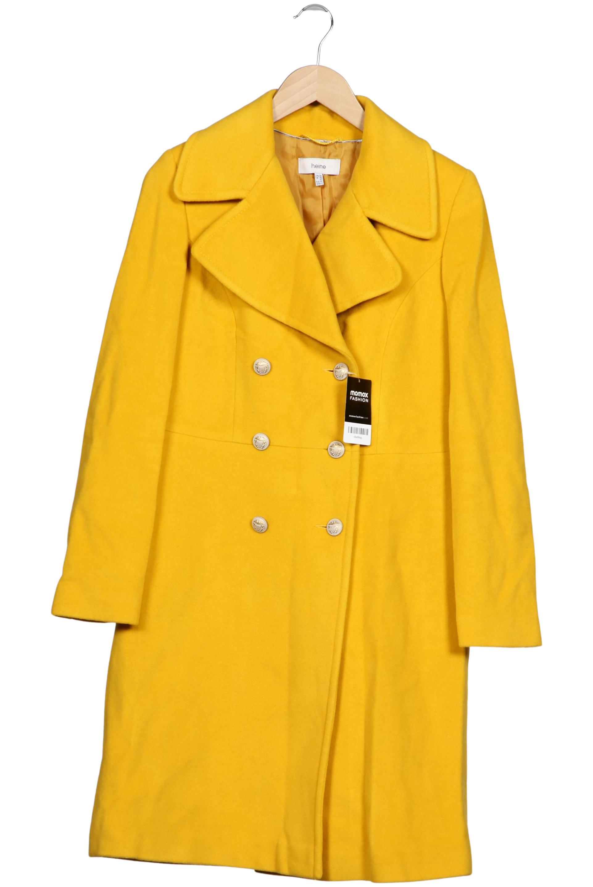 

Heine Damen Mantel, gelb, Gr. 36