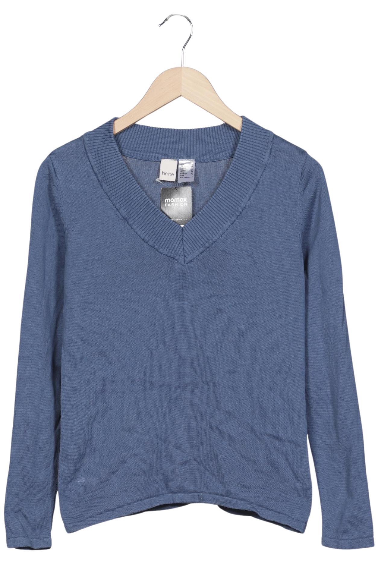 

Heine Damen Pullover, blau, Gr. 38