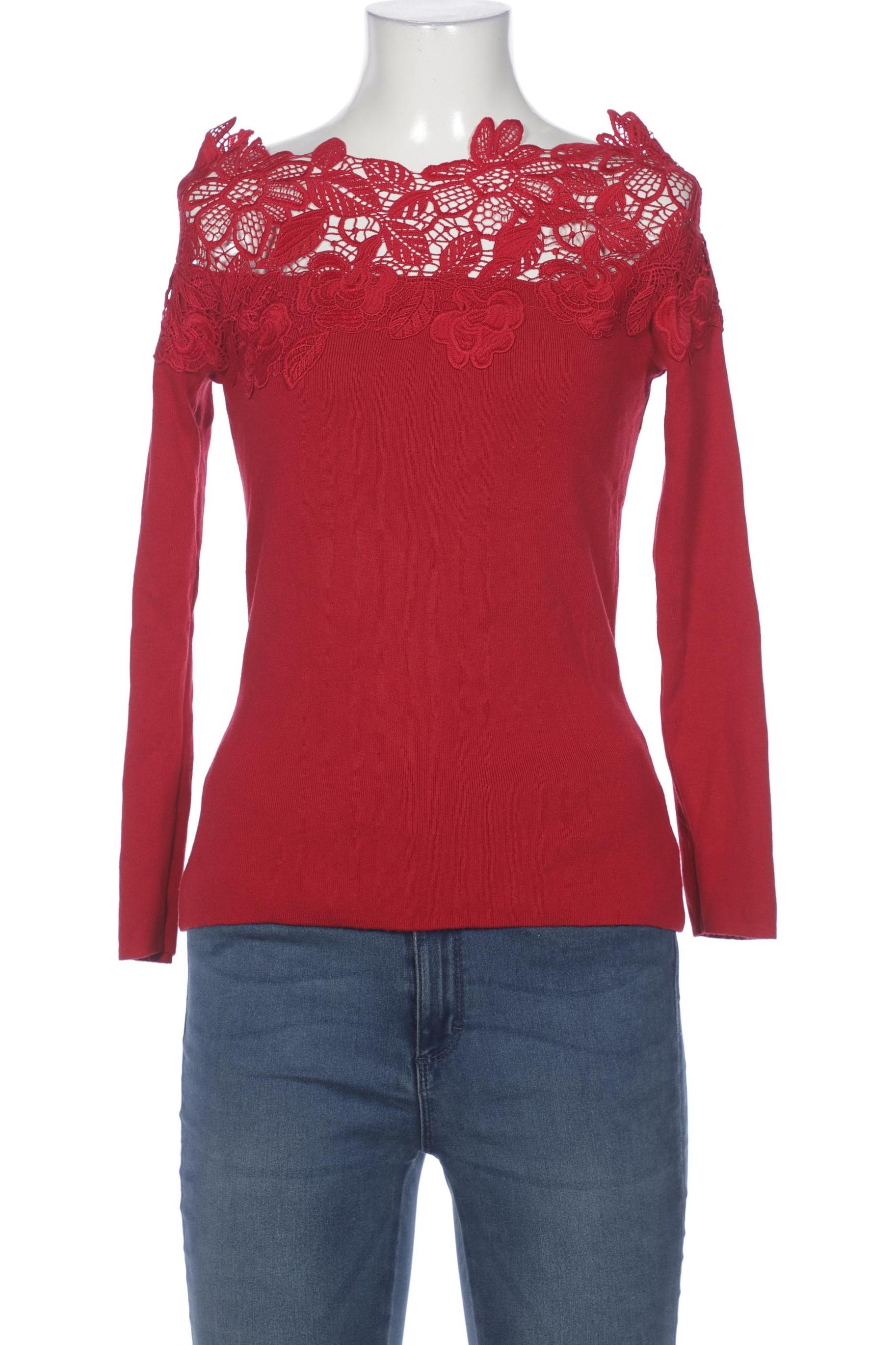 

Heine Damen Pullover, rot, Gr. 36