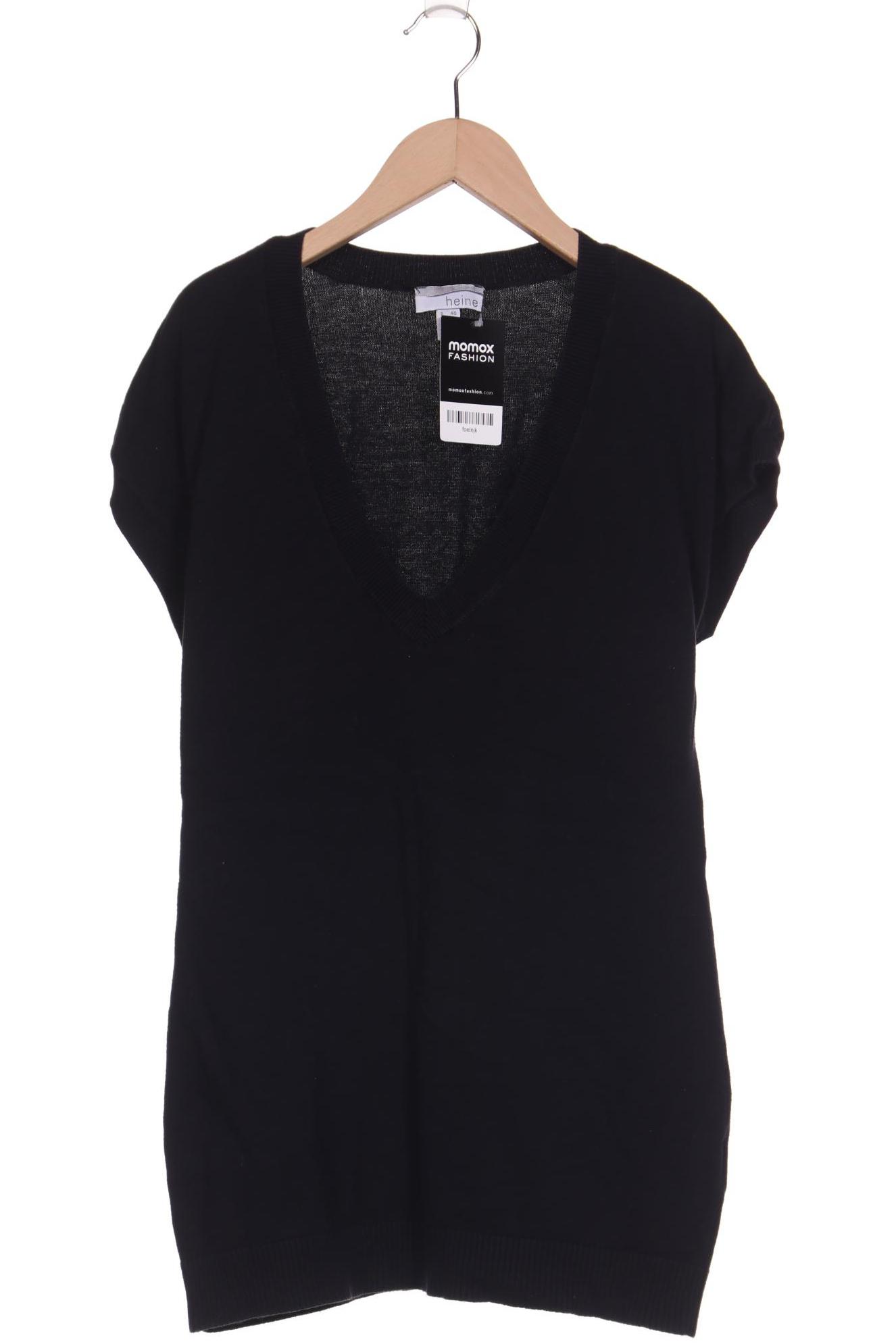 

Heine Damen Pullover, schwarz, Gr. 40