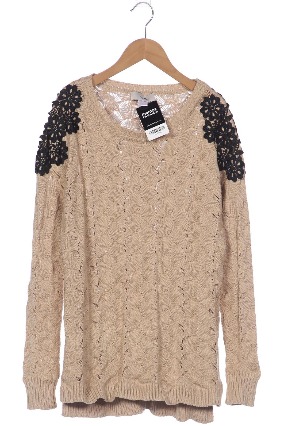 

Heine Damen Pullover, beige, Gr. 44