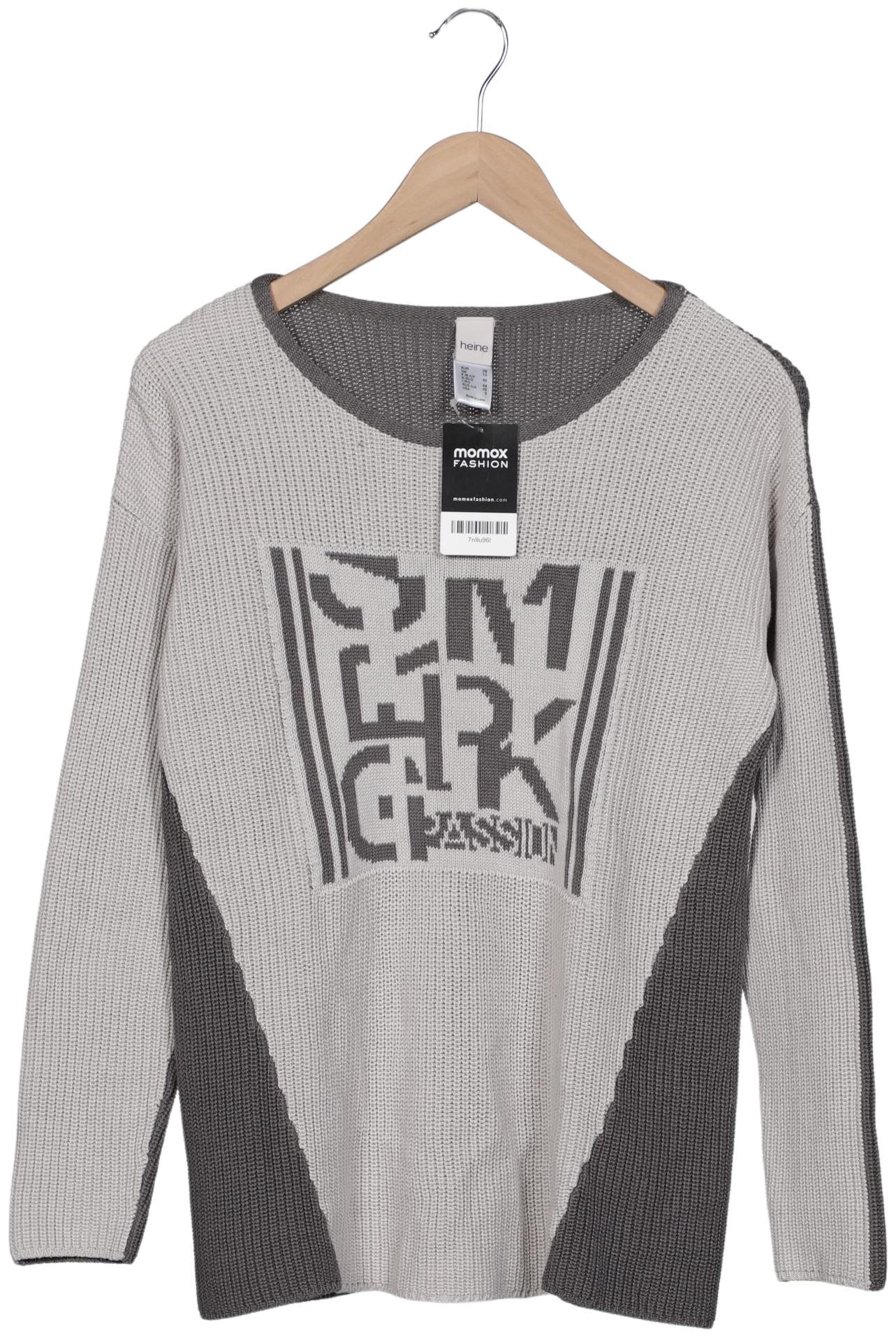 

Heine Damen Pullover, grau, Gr. 38