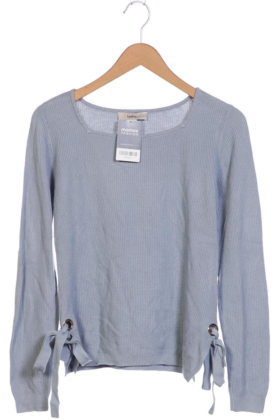 

Heine Damen Pullover, blau, Gr. 34