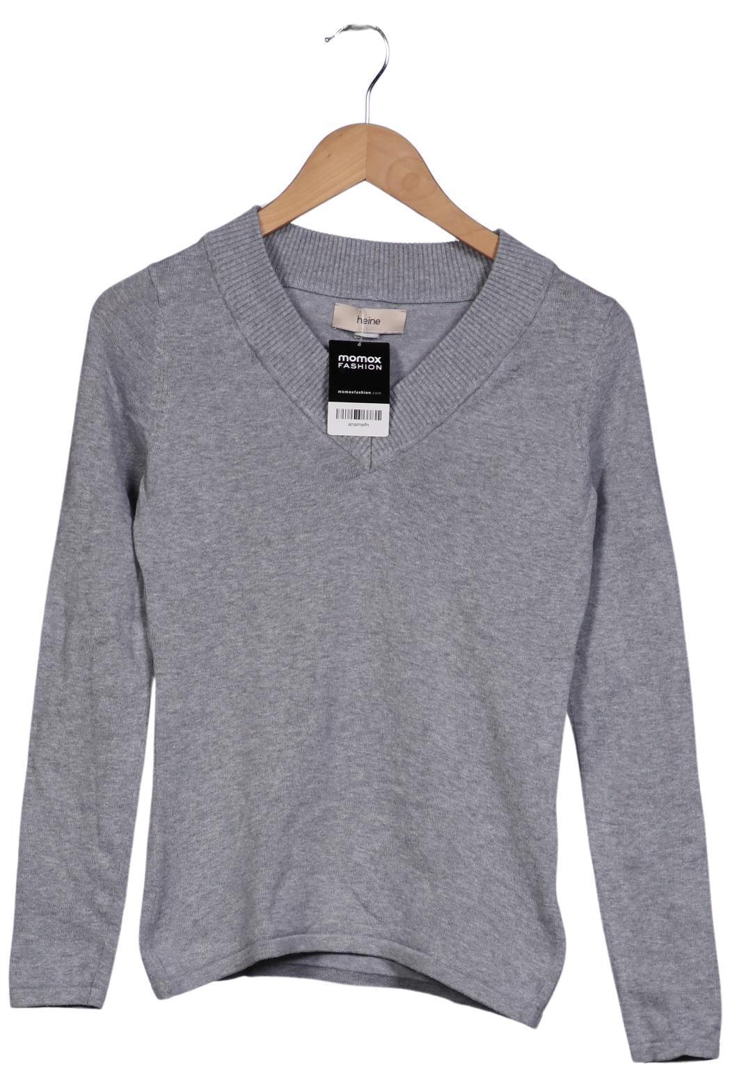 

Heine Damen Pullover, grau, Gr. 34