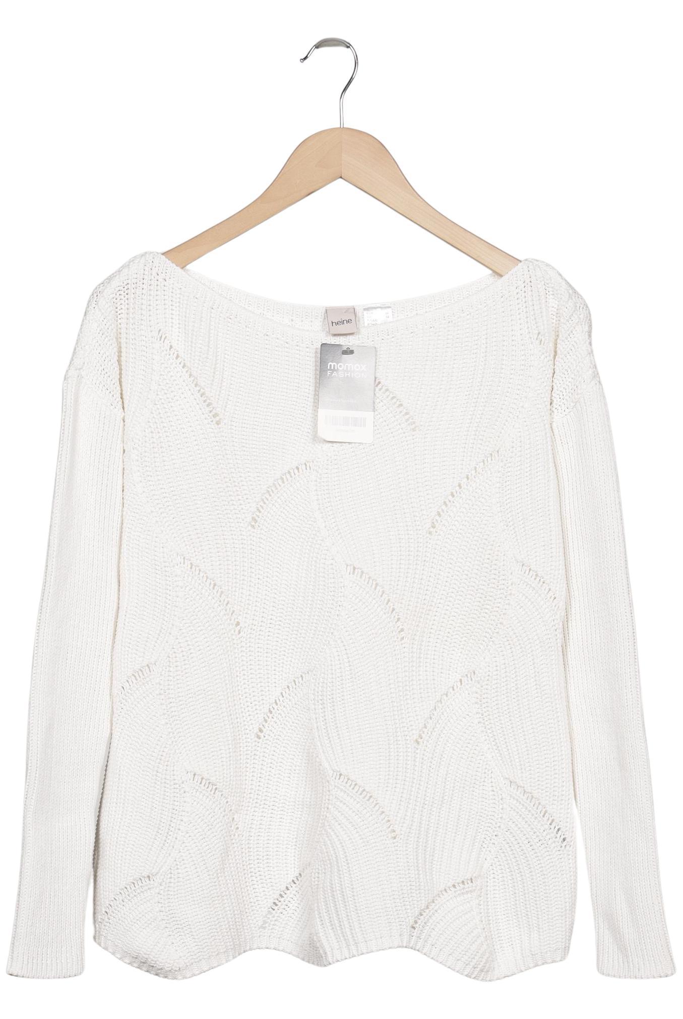

Heine Damen Pullover, weiß, Gr. 38