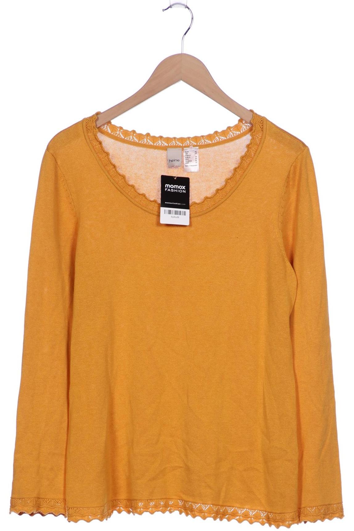 

Heine Damen Pullover, orange, Gr. 42