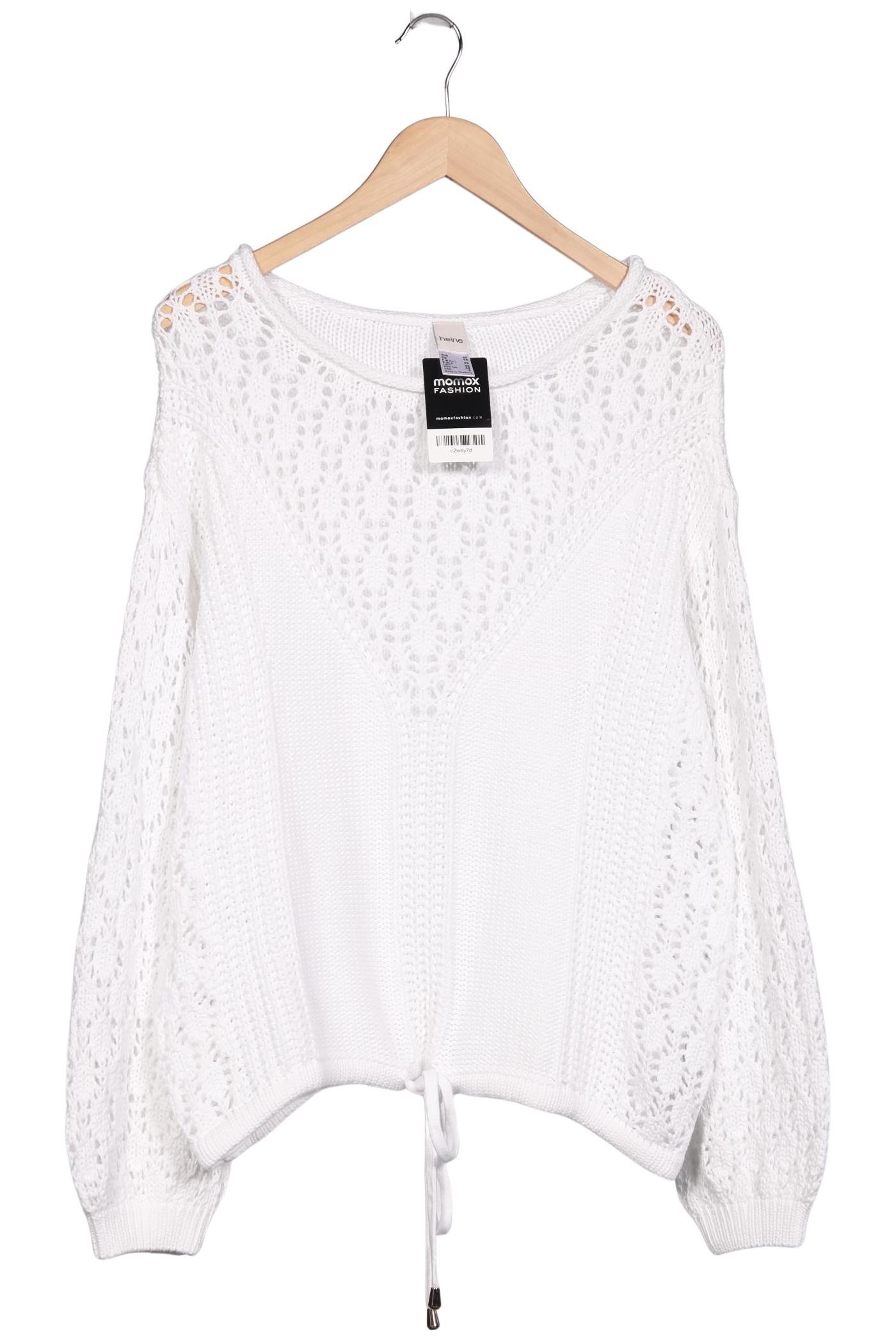 

Heine Damen Pullover, weiß, Gr. 40