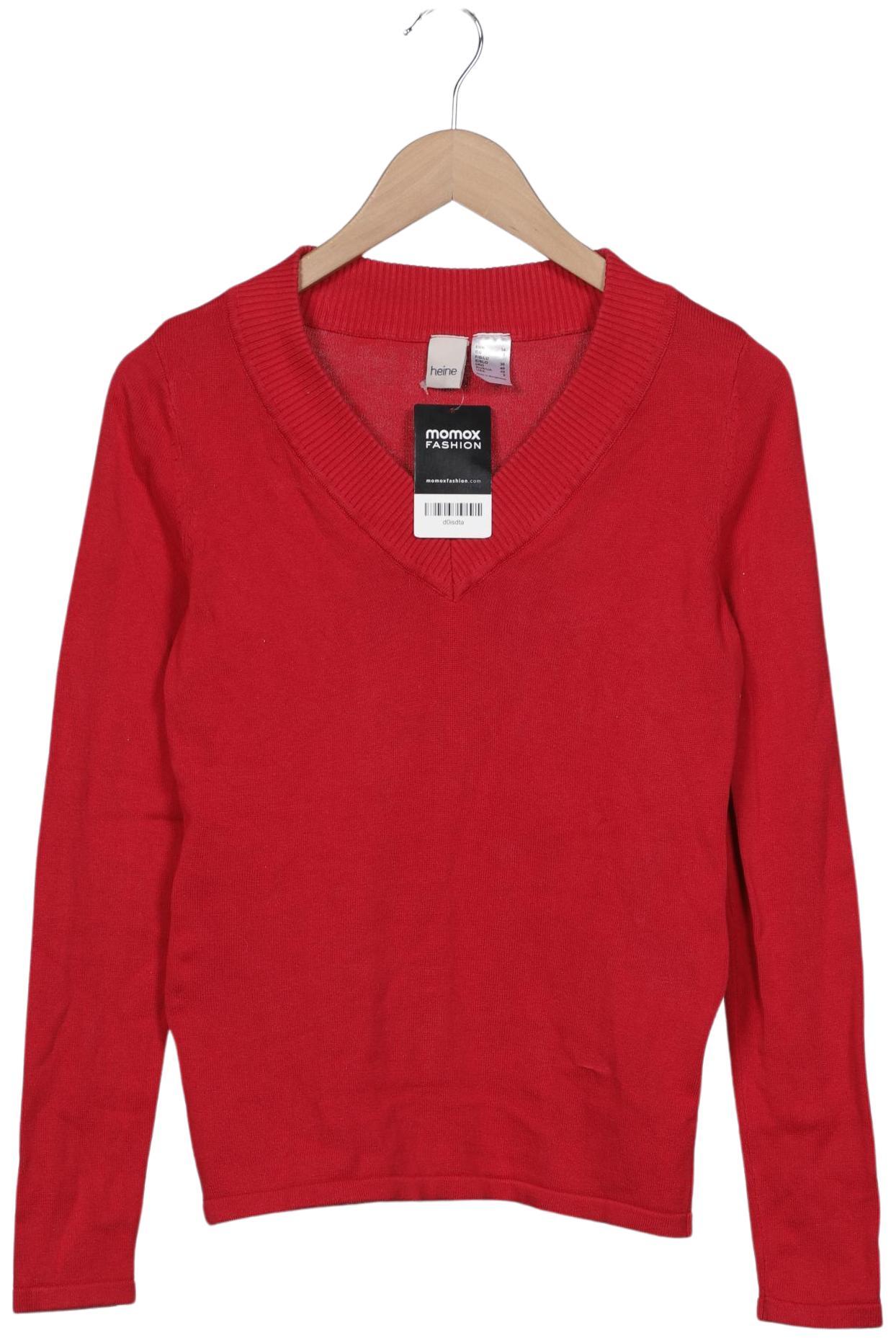 

Heine Damen Pullover, rot, Gr. 34