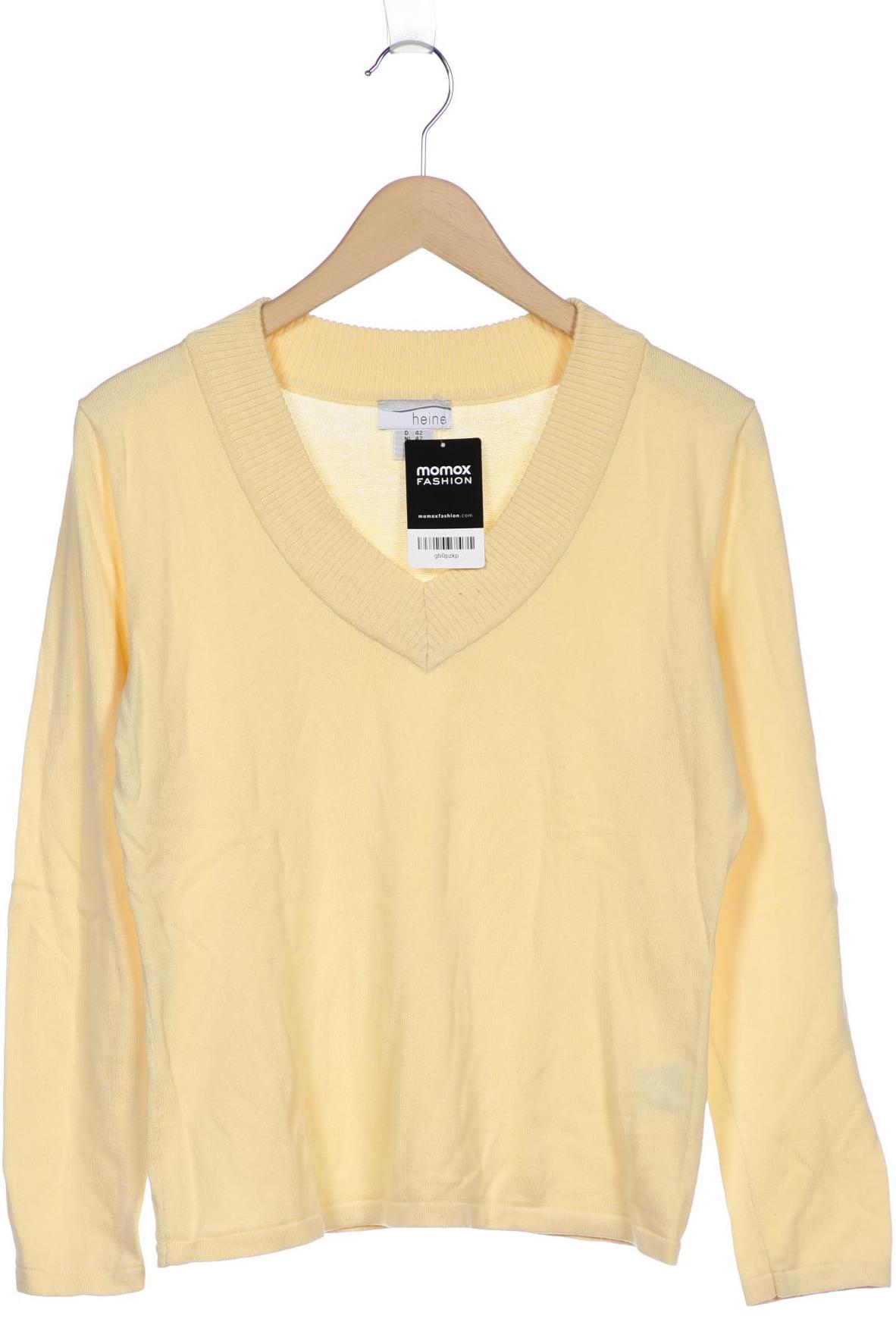 

Heine Damen Pullover, gelb, Gr. 42