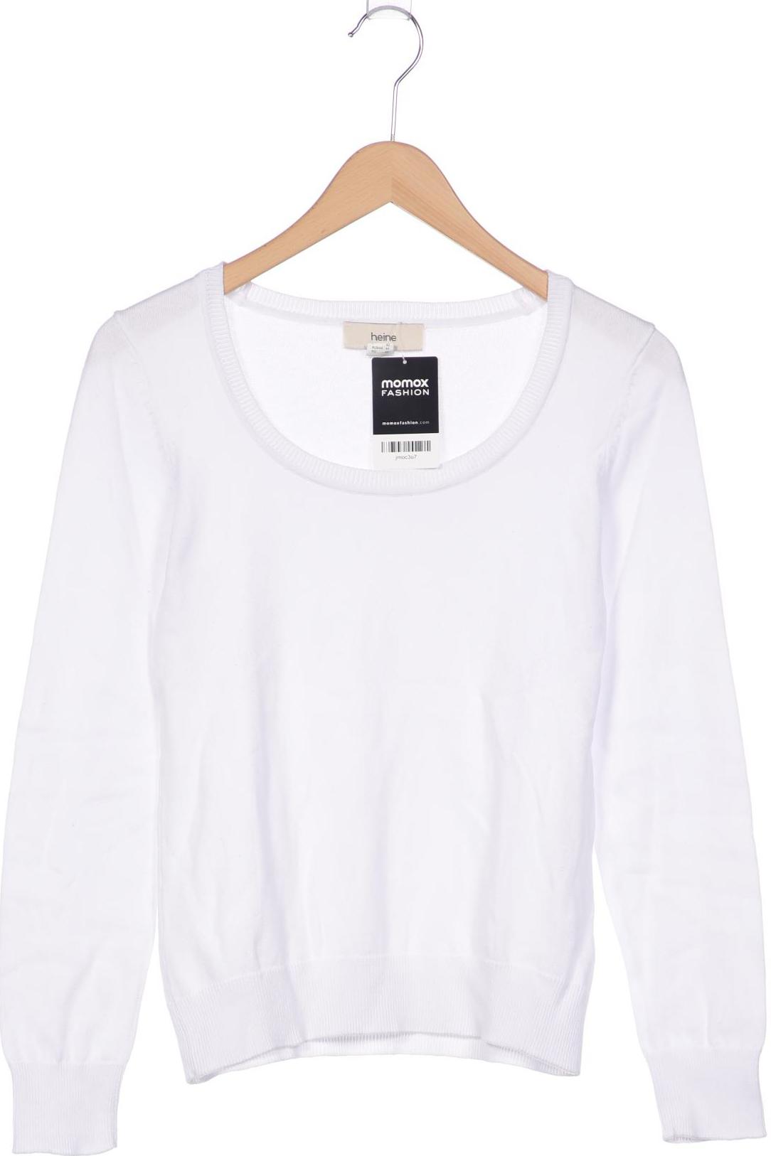 

Heine Damen Pullover, weiß, Gr. 36