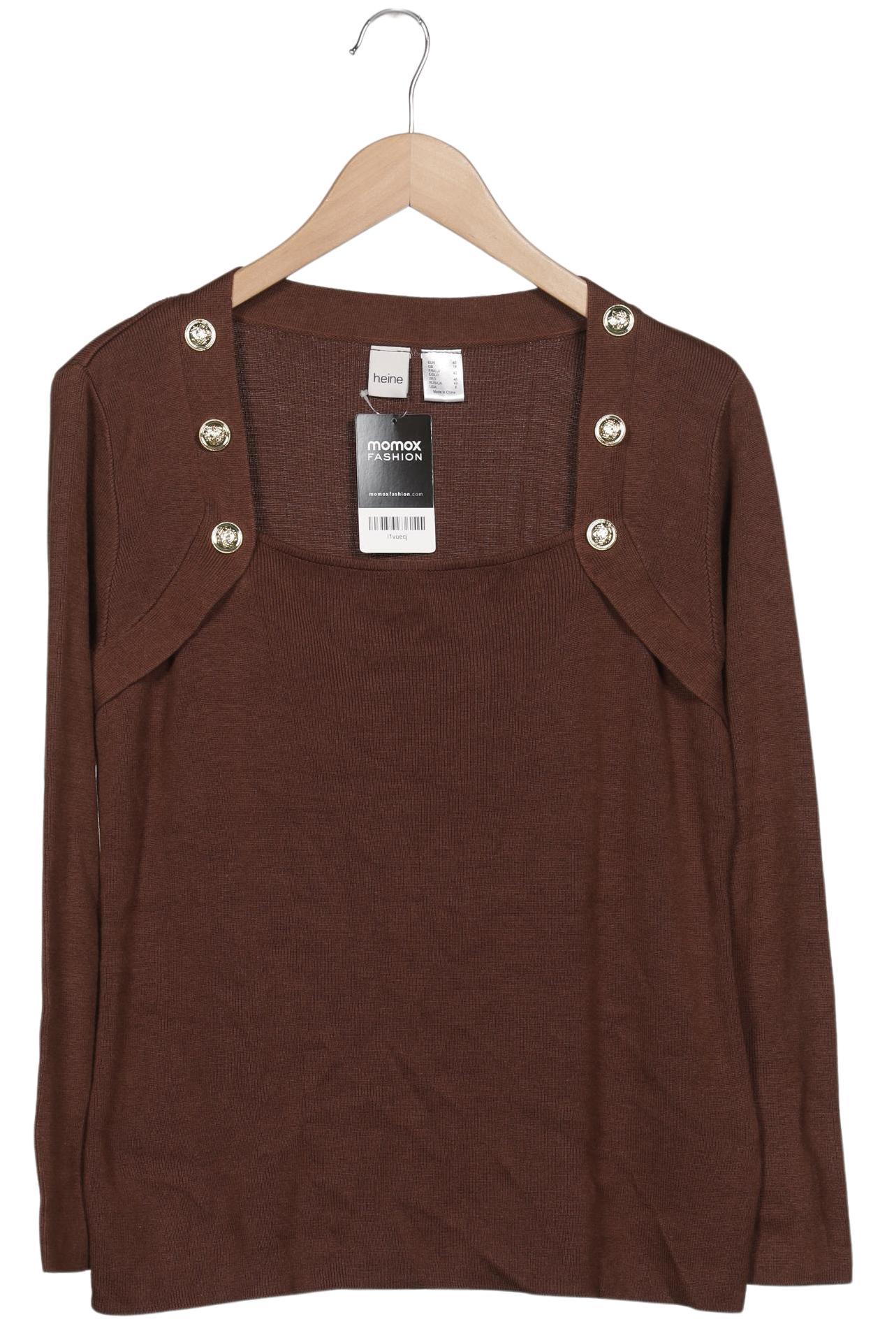 

Heine Damen Pullover, braun, Gr. 40