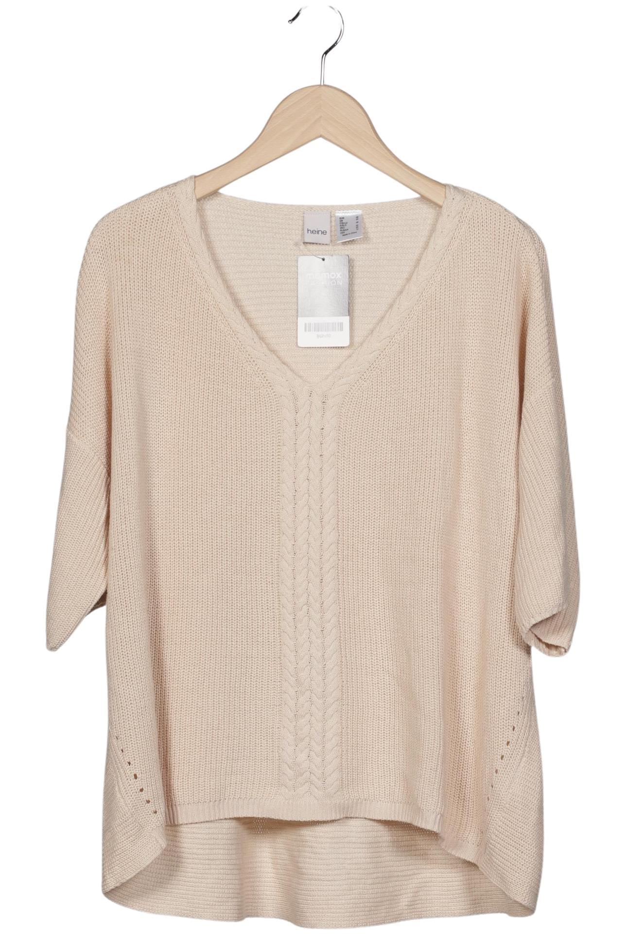 

Heine Damen Pullover, beige, Gr. 46