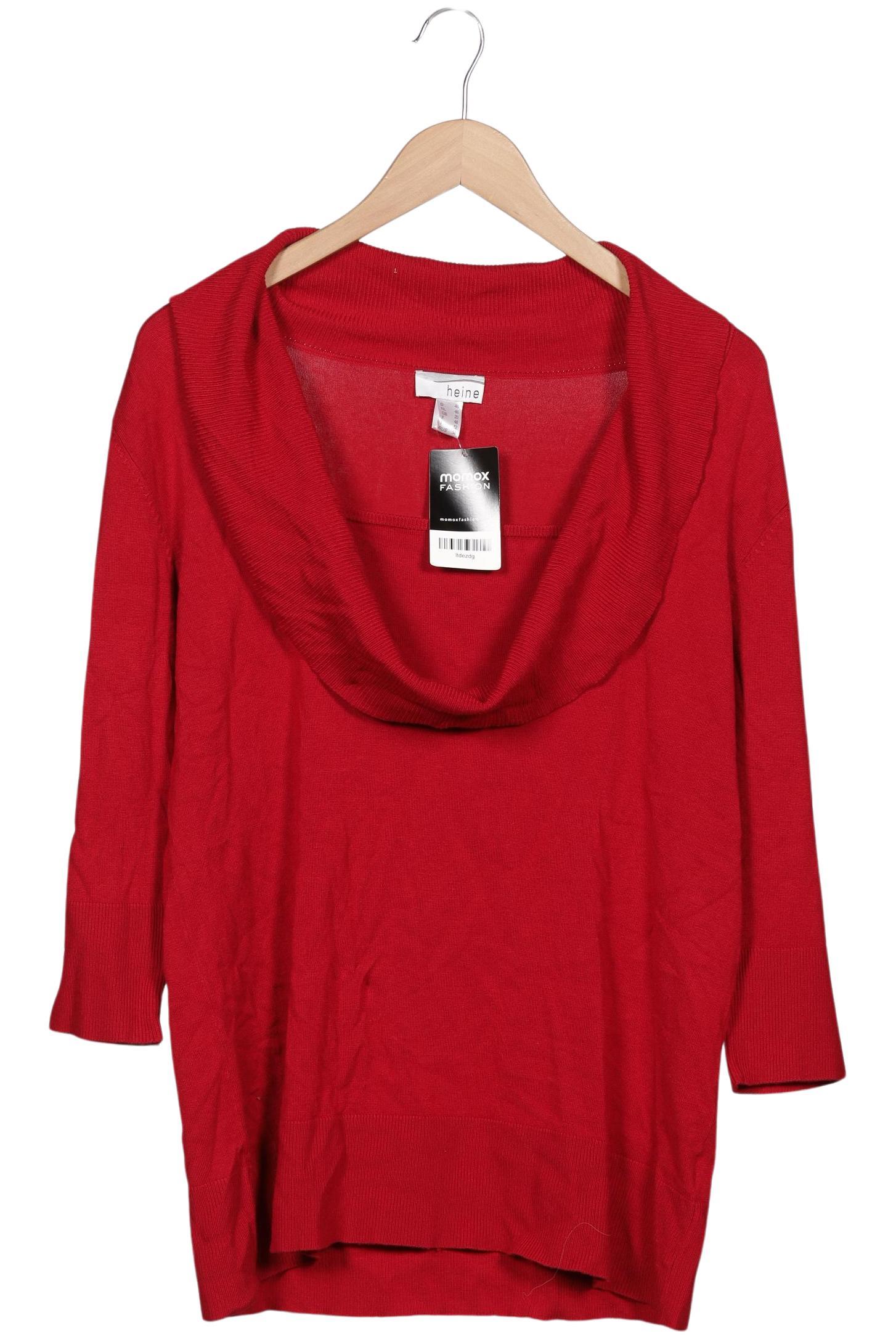 

Heine Damen Pullover, rot, Gr. 46
