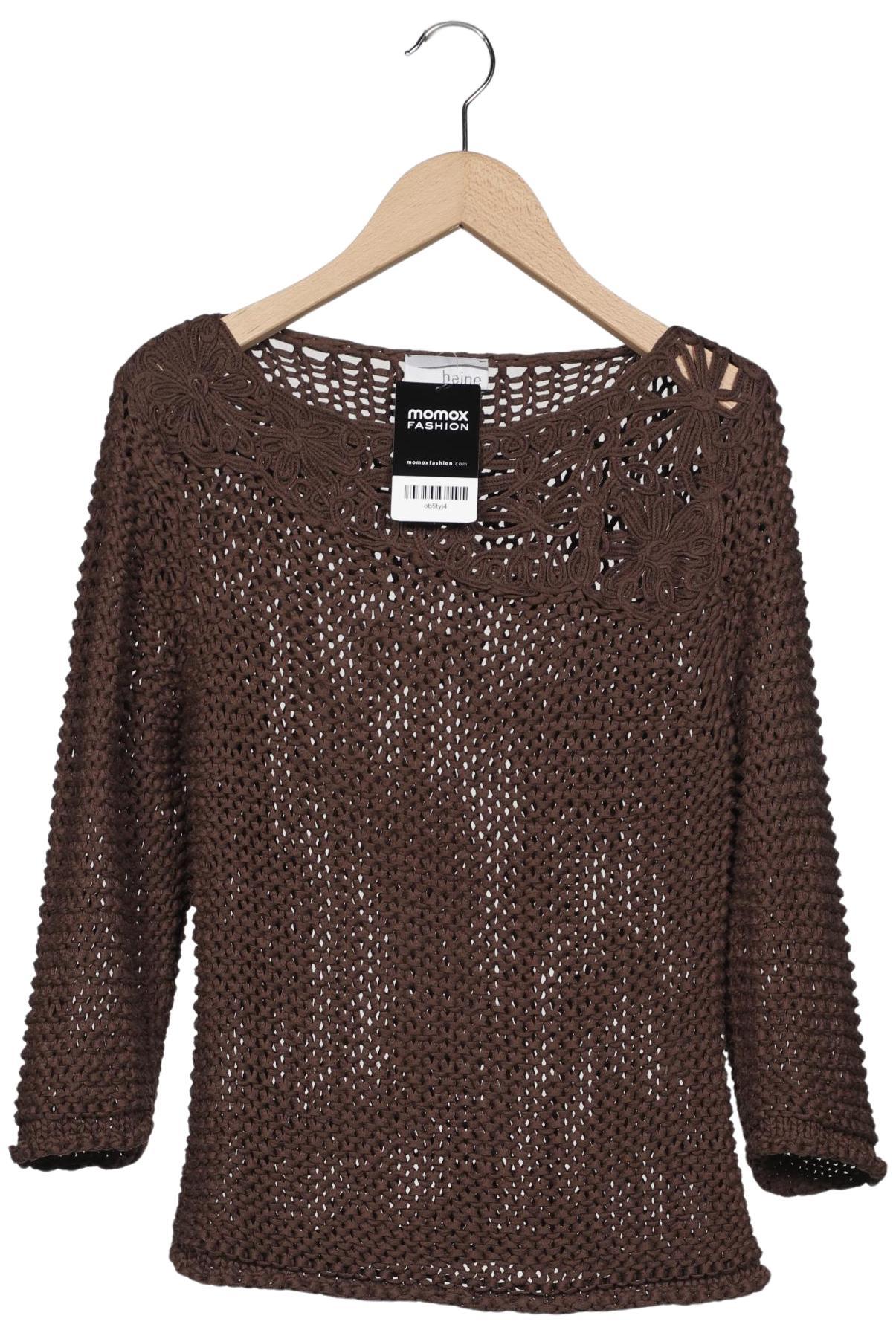 

Heine Damen Pullover, braun, Gr. 36