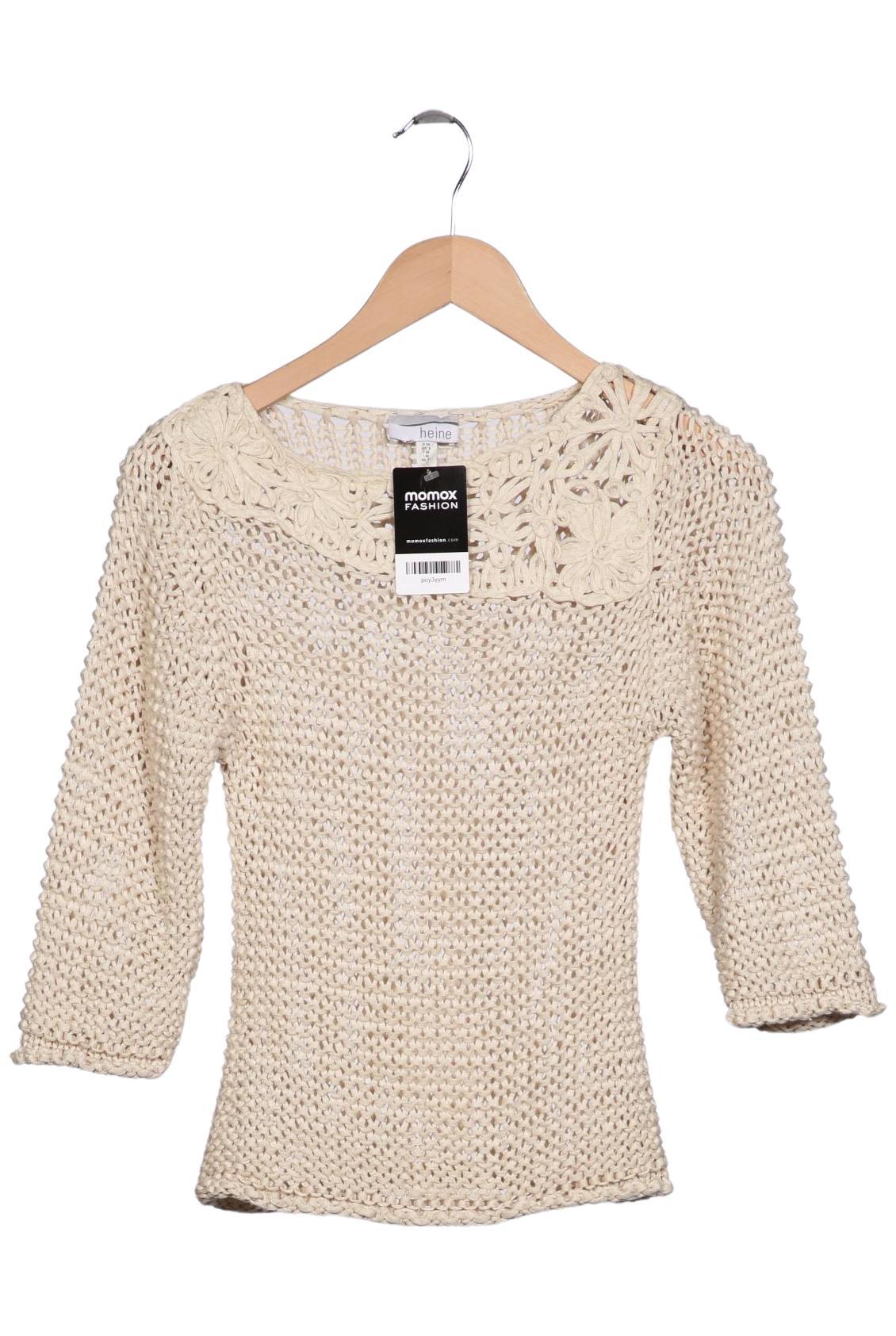 

Heine Damen Pullover, cremeweiß, Gr. 34