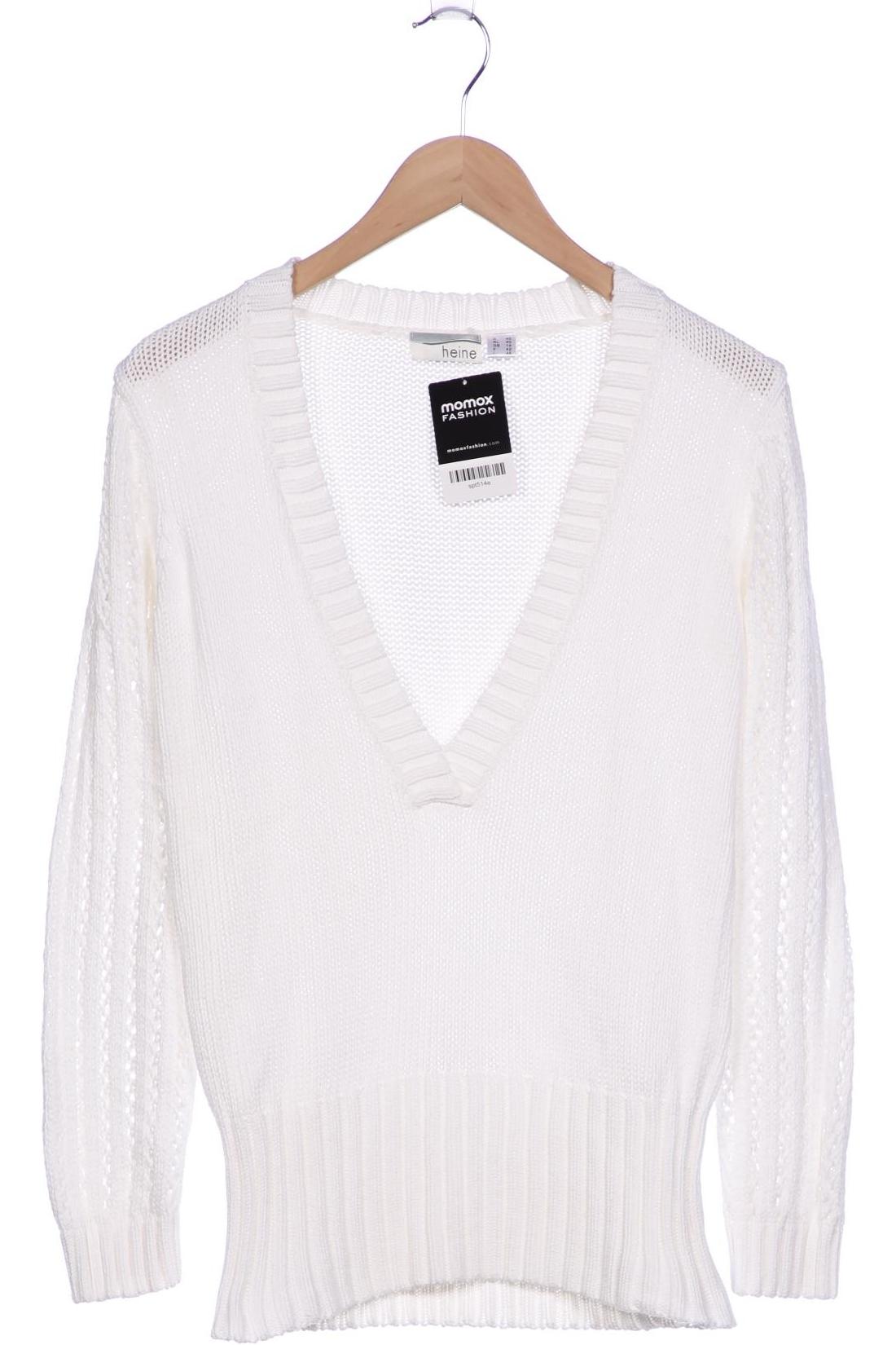 

Heine Damen Pullover, weiß, Gr. 40