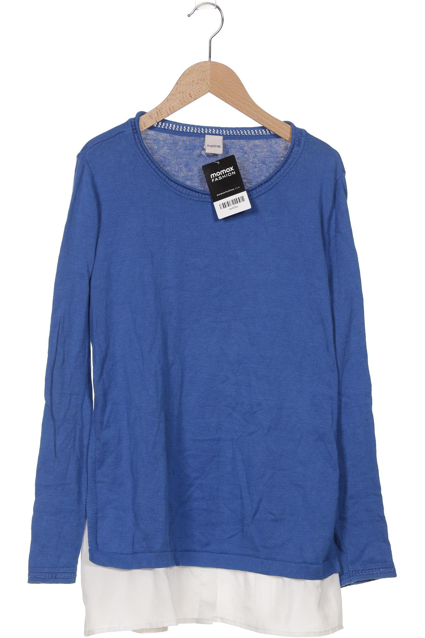 

Heine Damen Pullover, blau, Gr. 40