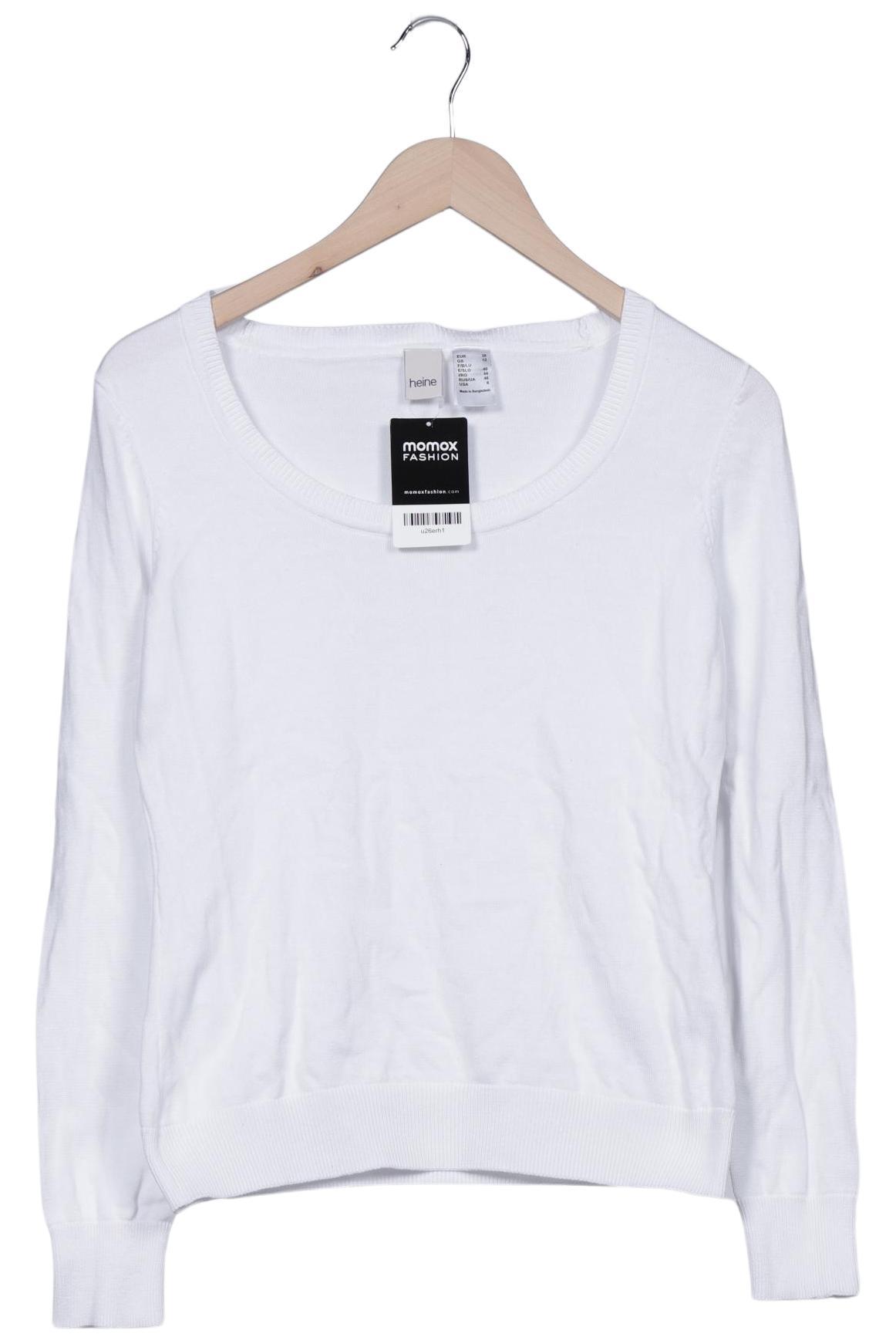 

Heine Damen Pullover, weiß, Gr. 38