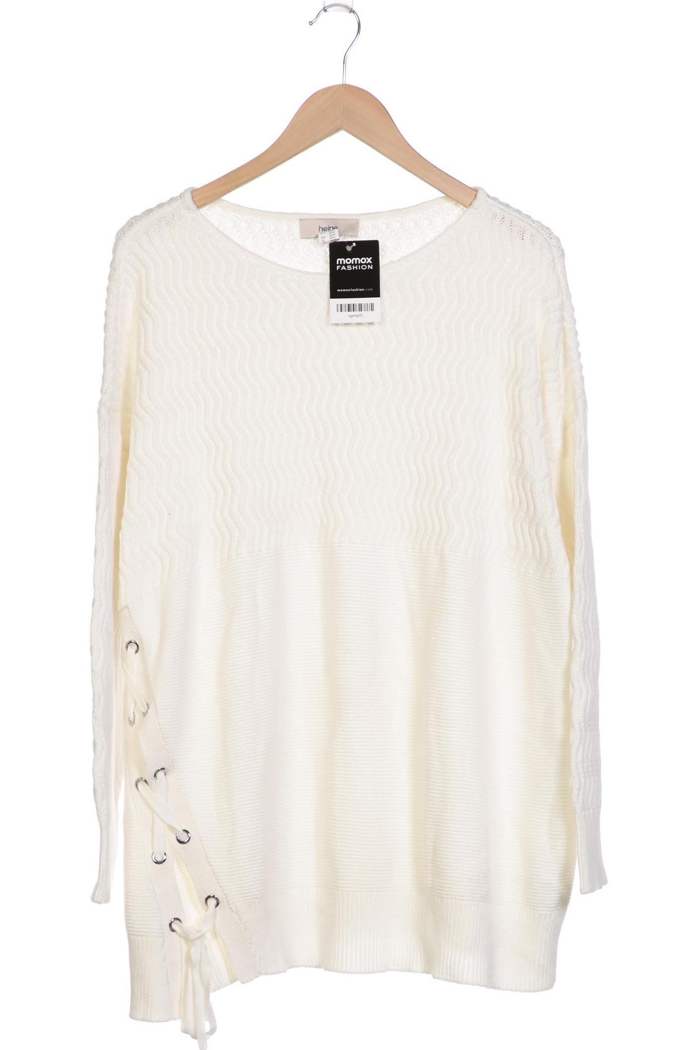 

Heine Damen Pullover, weiß, Gr. 48