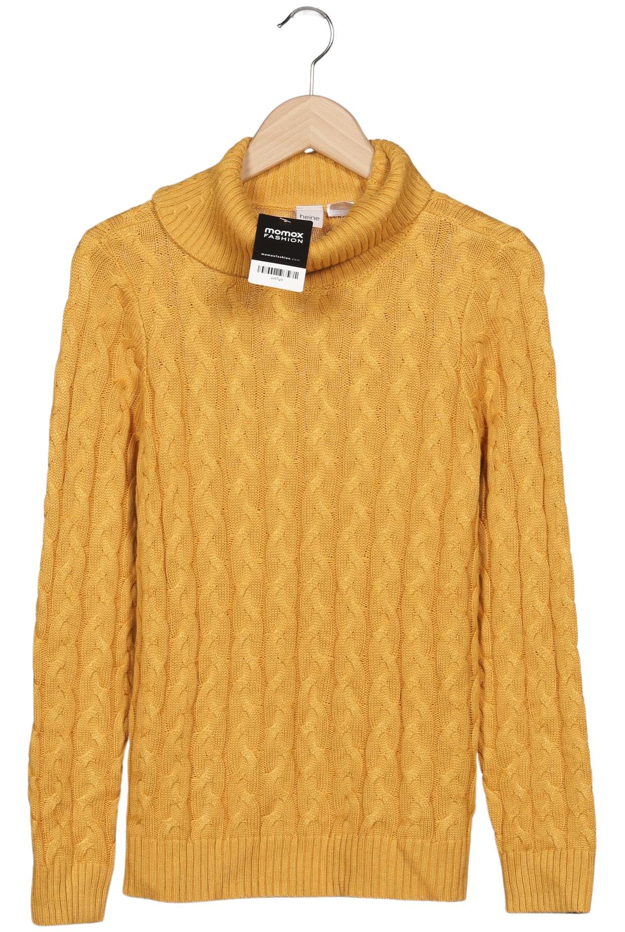 

Heine Damen Pullover, gelb, Gr. 34