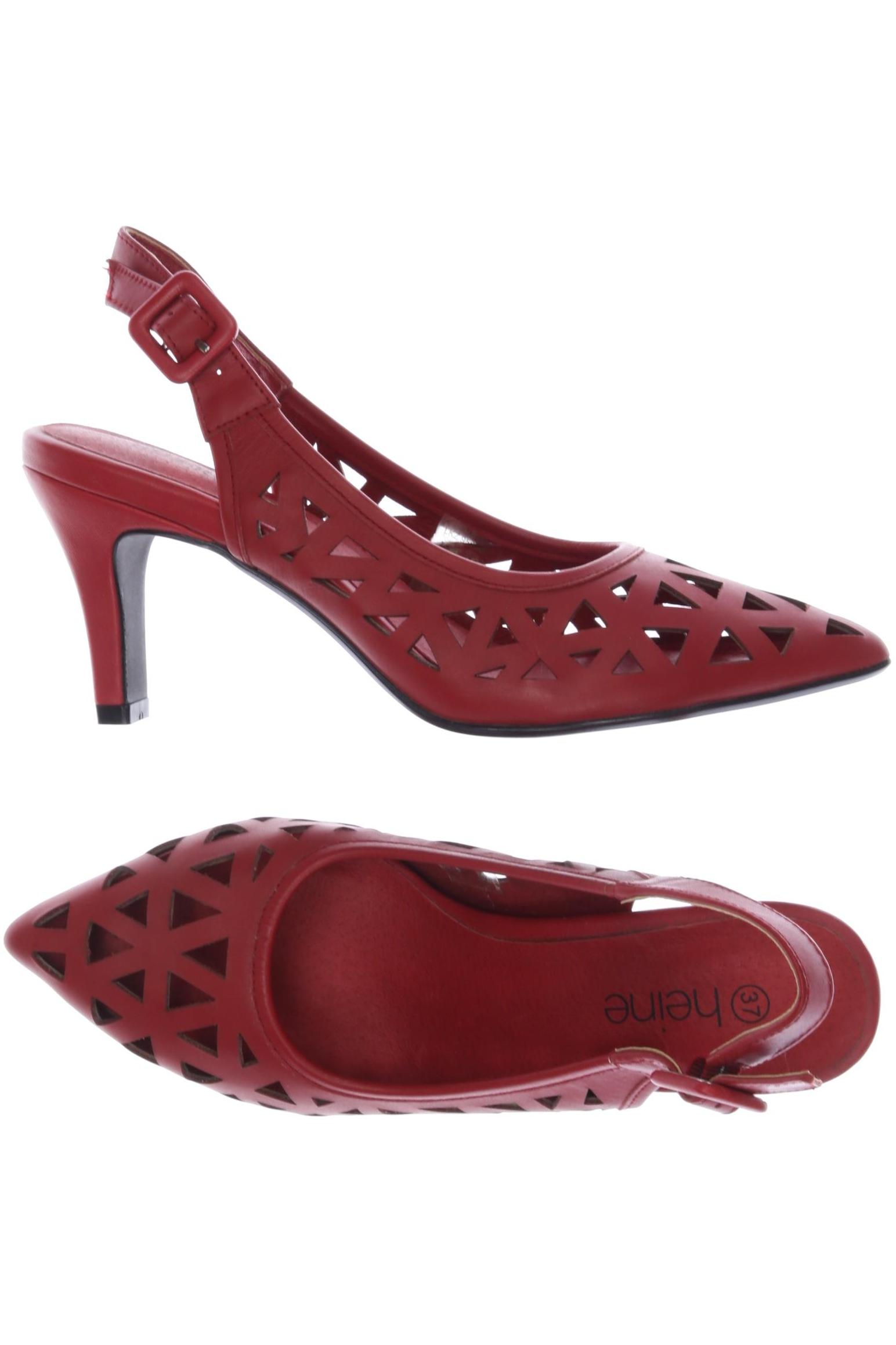 

Heine Damen Pumps, rot, Gr. 37