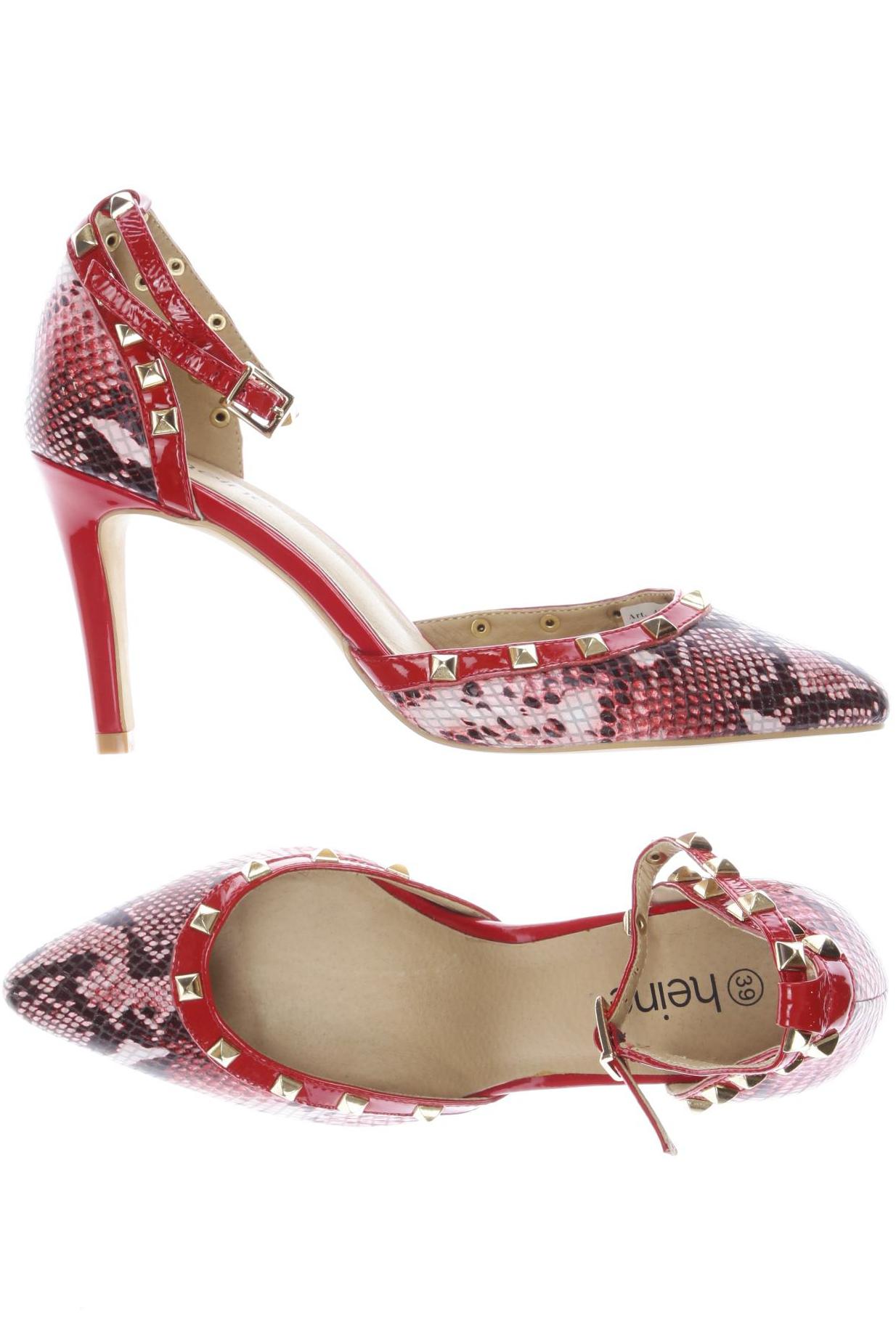 

Heine Damen Pumps, rot, Gr. 39