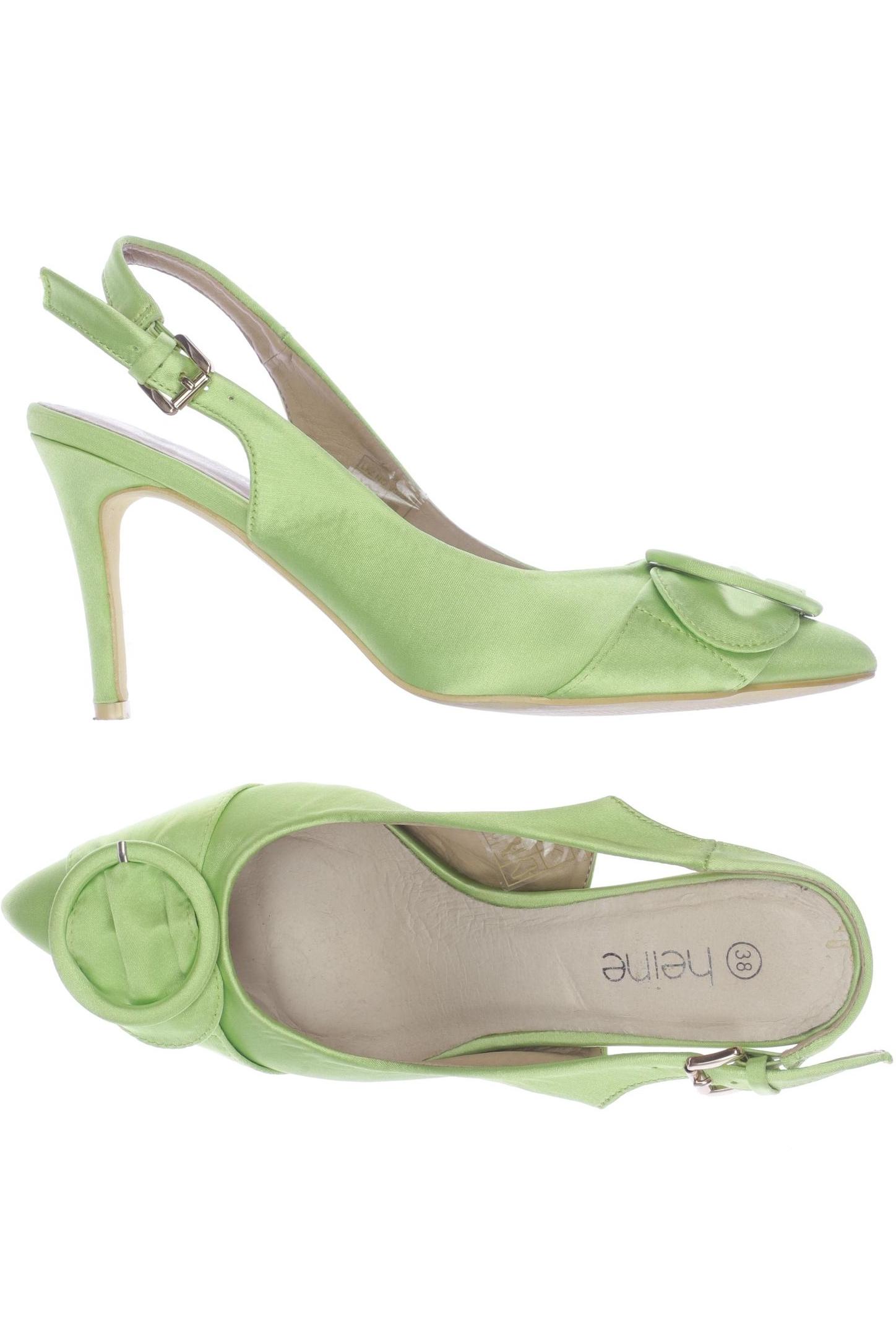 

Heine Damen Pumps, hellgrün, Gr. 38