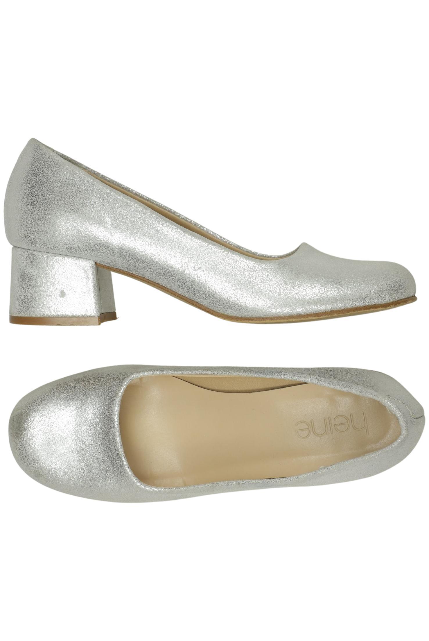 

Heine Damen Pumps, silber, Gr. 36