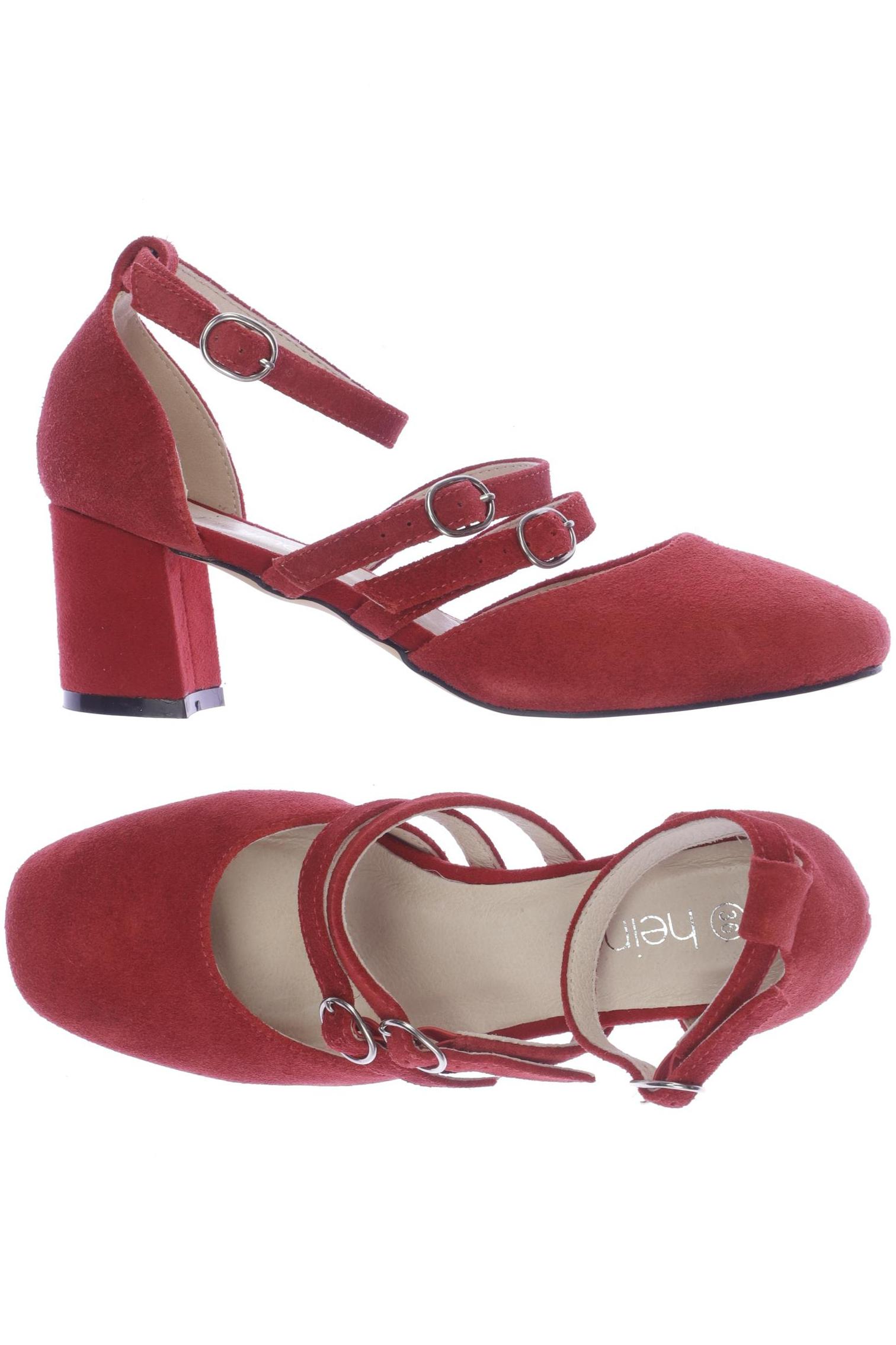 

Heine Damen Pumps, rot, Gr. 36