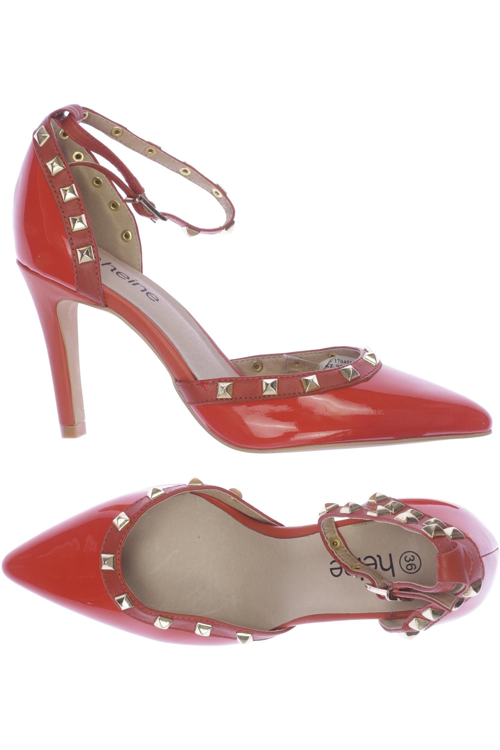 Thumbnail - Heine Damen Pumps, rot, Gr. 36