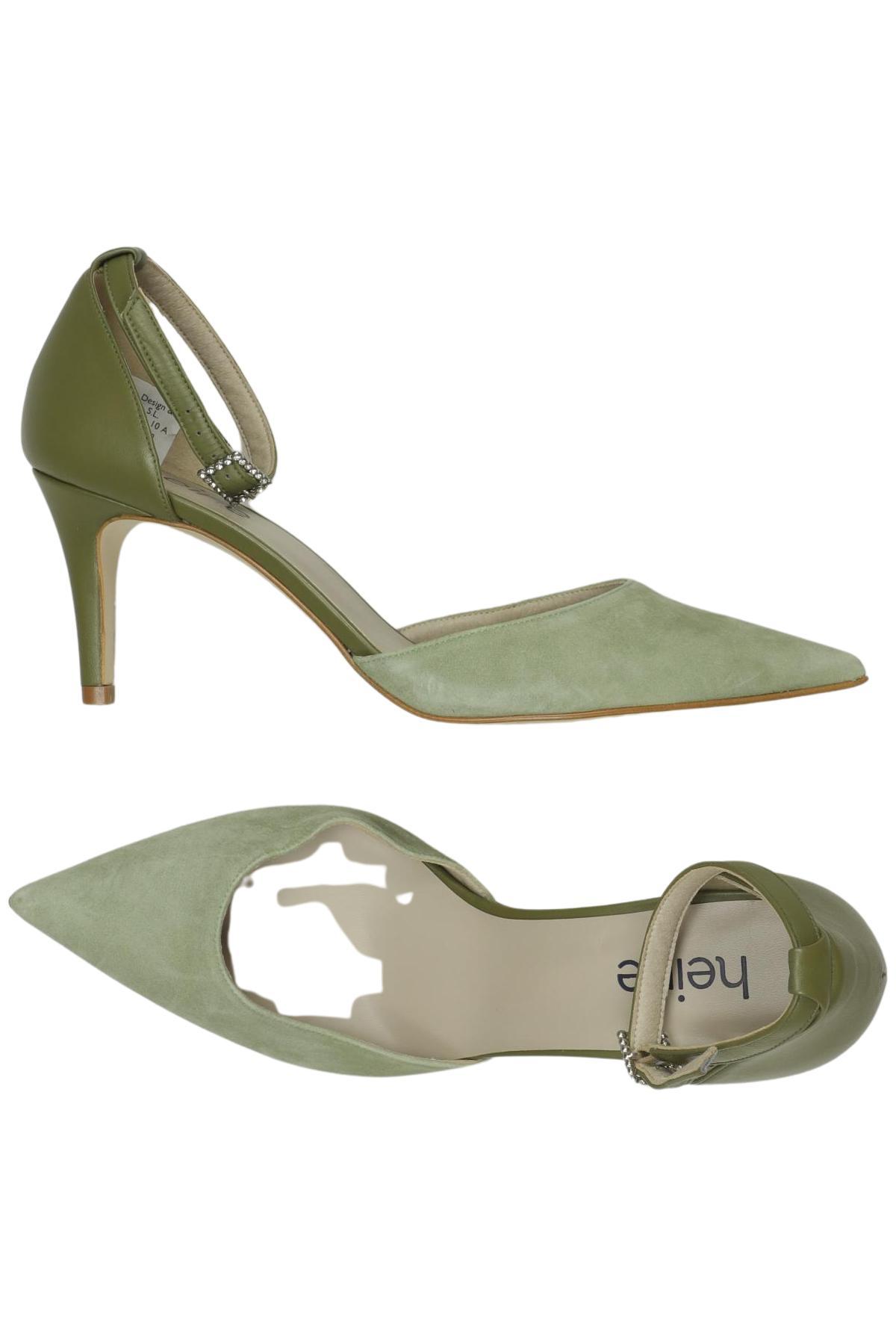 

Heine Damen Pumps, grün, Gr. 39