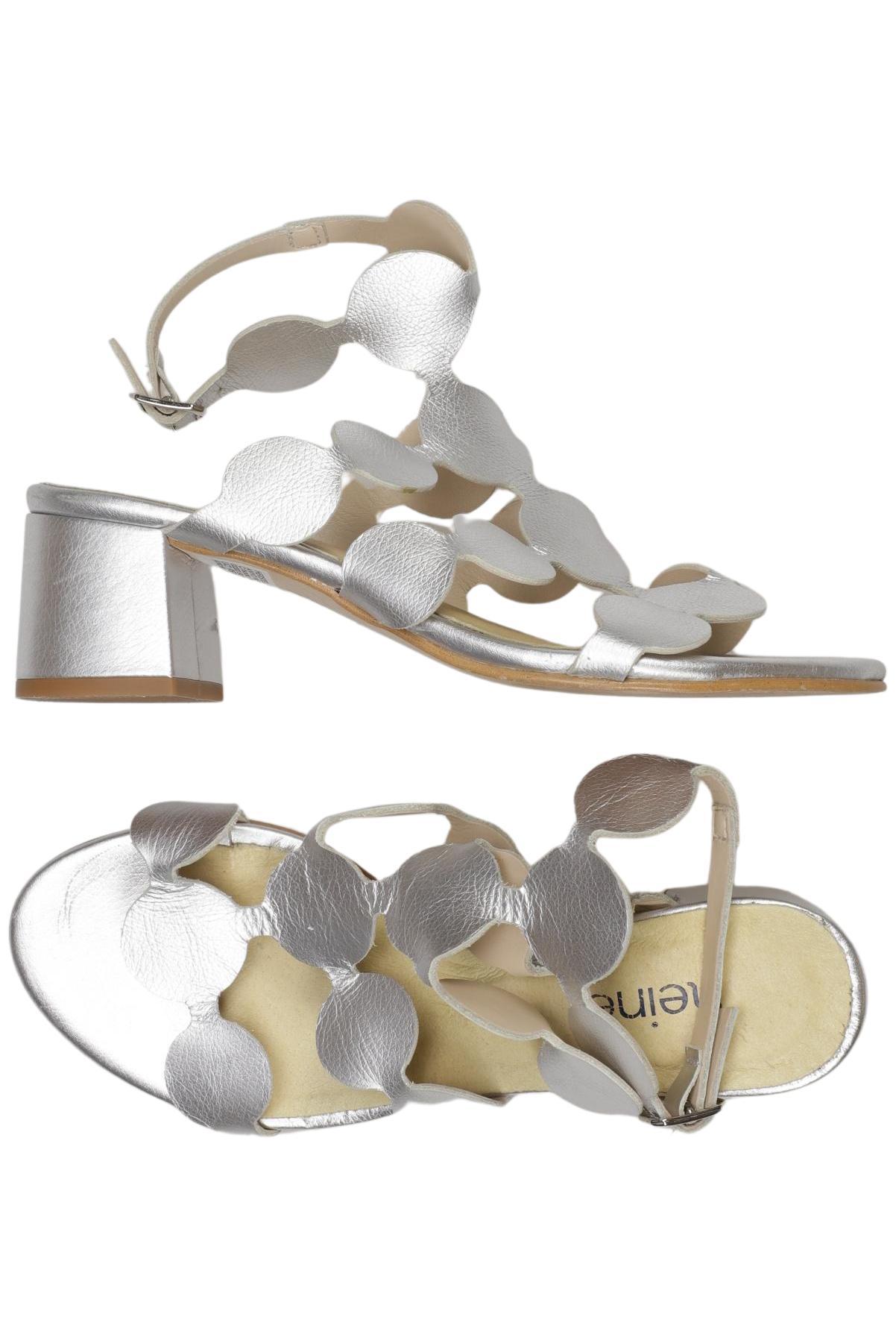 

Heine Damen Pumps, silber, Gr. 36