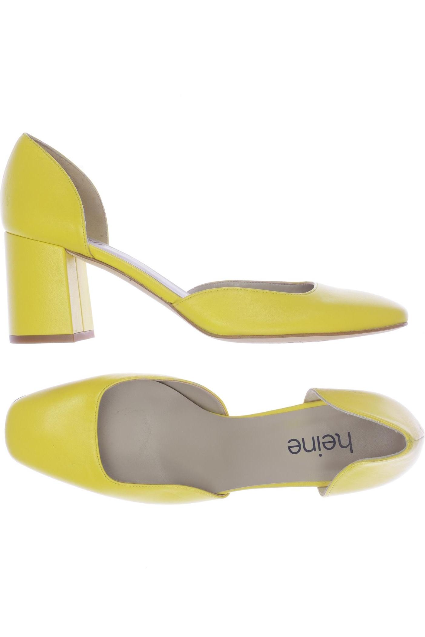

Heine Damen Pumps, gelb, Gr. 39