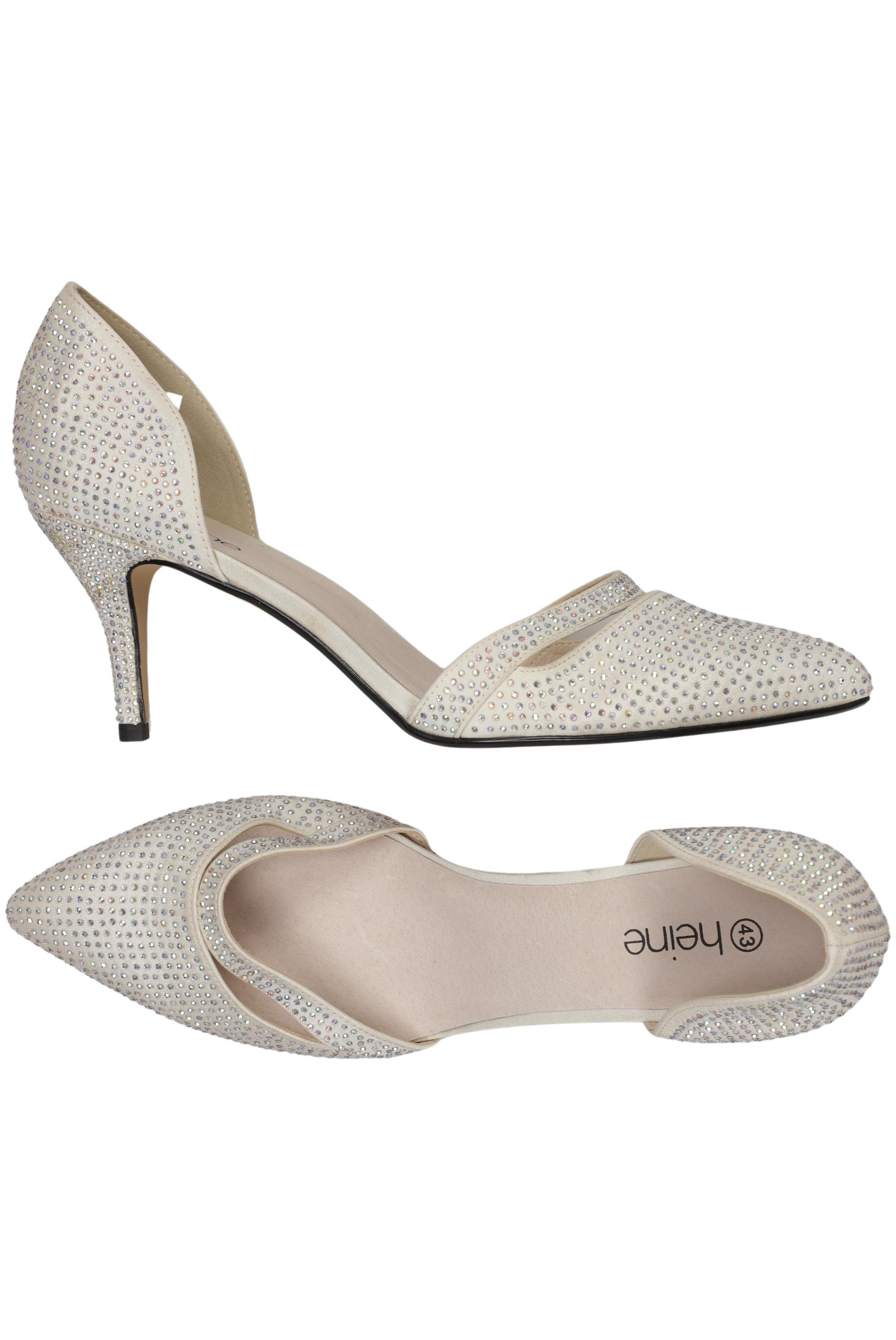 

Heine Damen Pumps, beige, Gr. 43