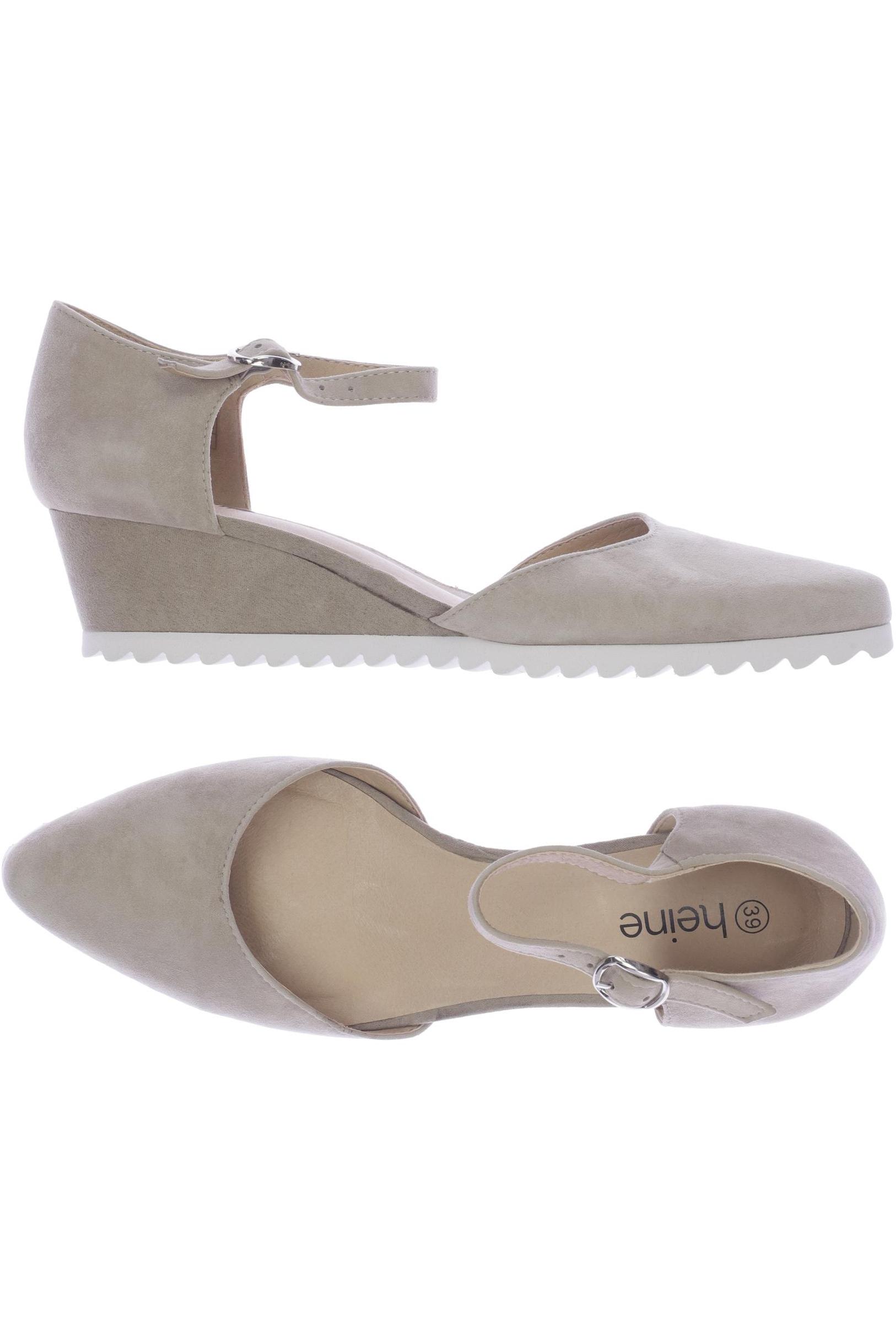 

Heine Damen Pumps, beige, Gr. 39