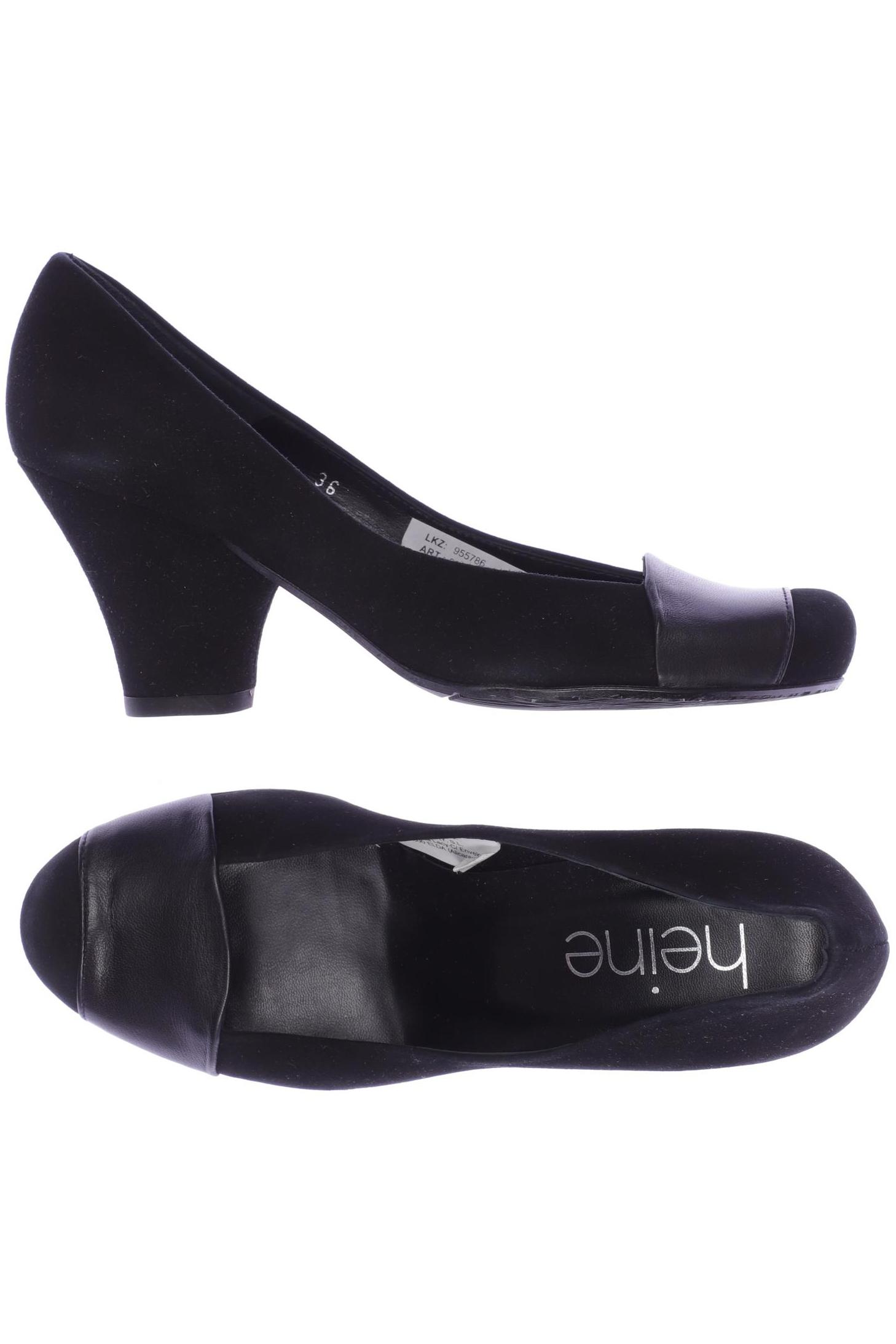 

Heine Damen Pumps, schwarz, Gr. 36