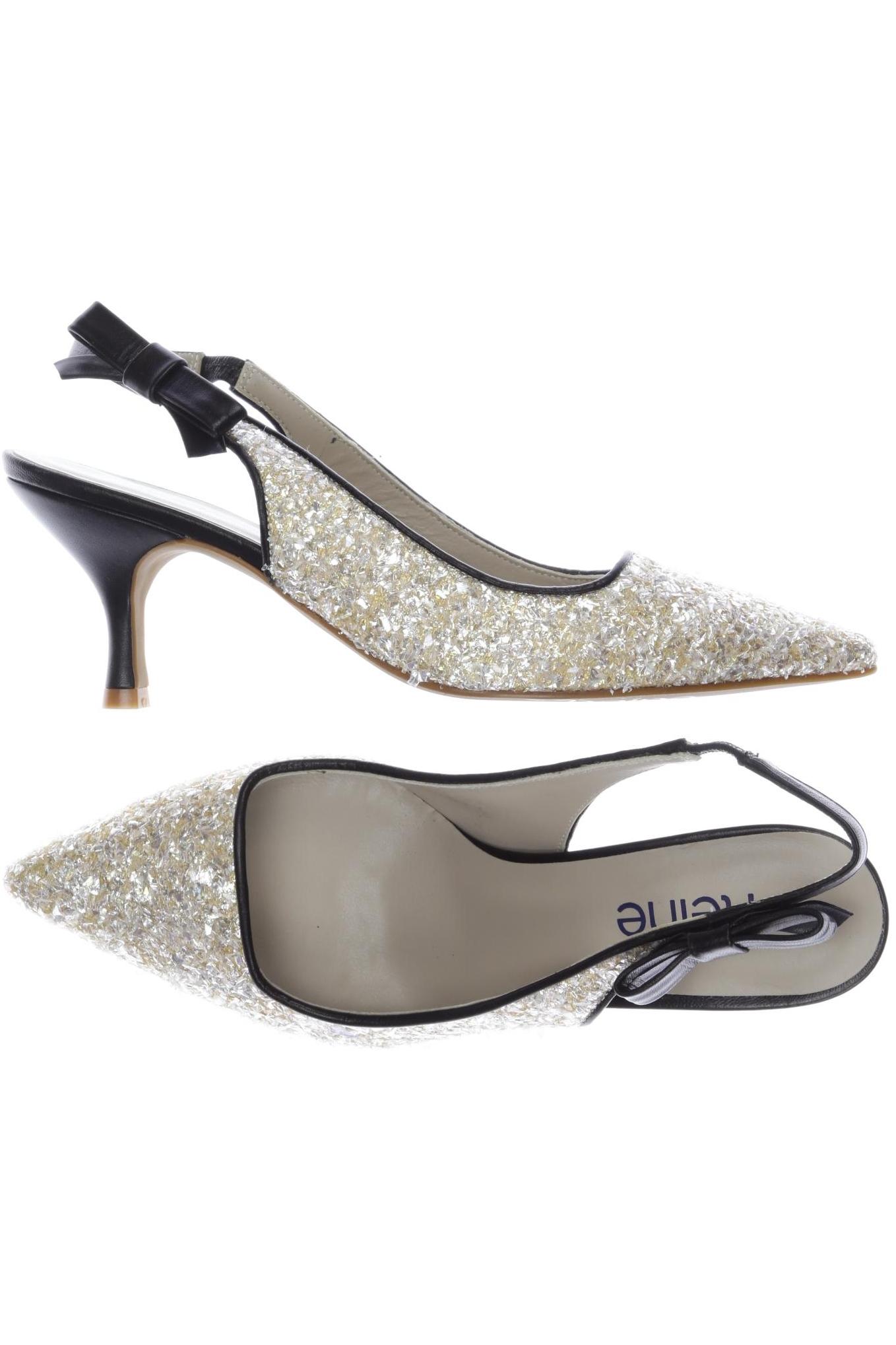 

Heine Damen Pumps, beige, Gr. 37