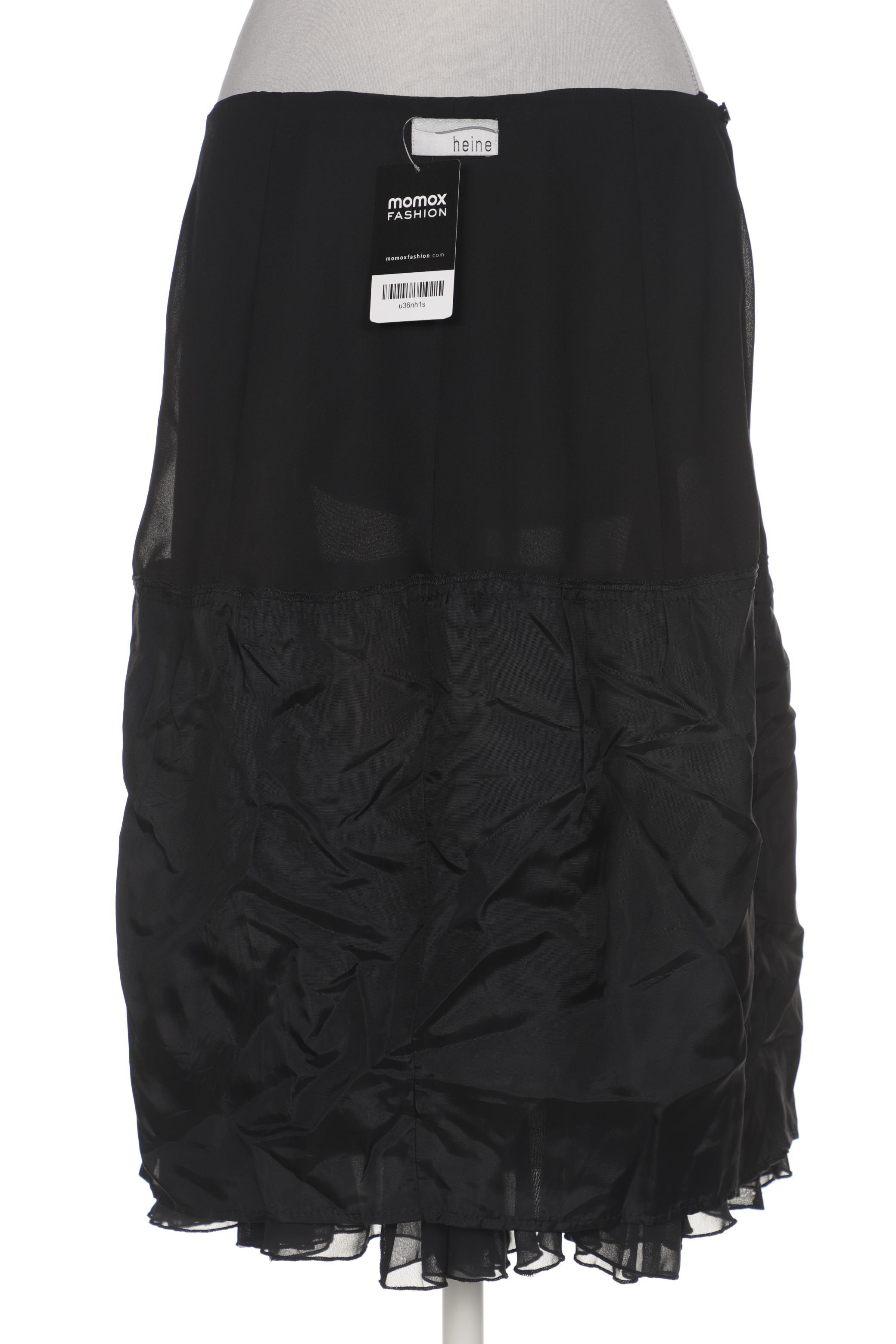 

Heine Damen Rock, schwarz, Gr. 29