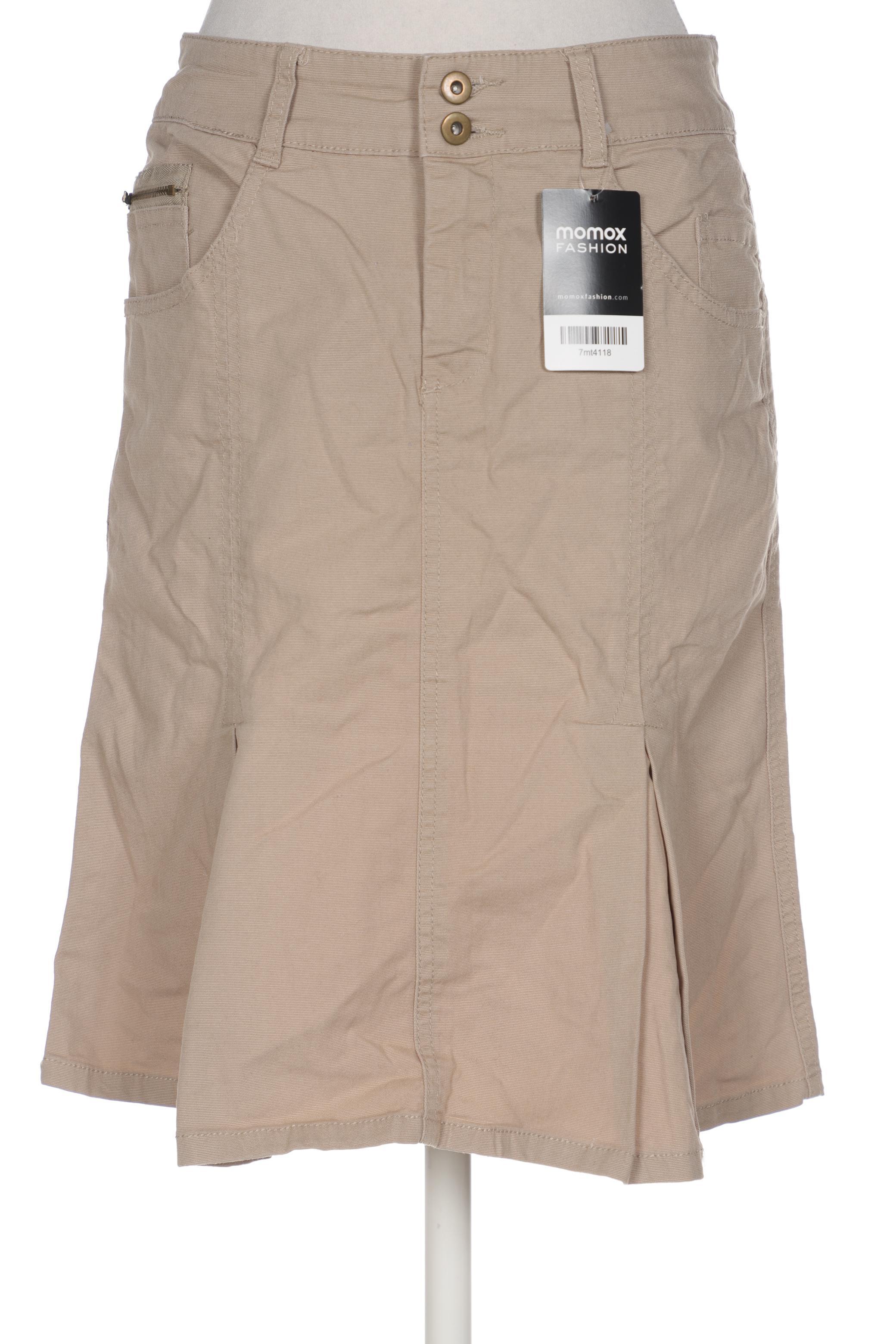 

Heine Damen Rock, beige, Gr. 36