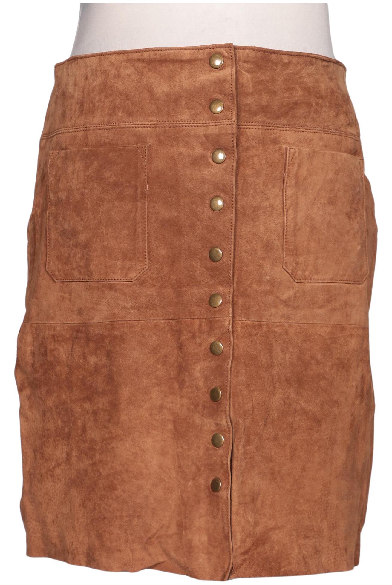 

Heine Damen Rock, braun, Gr. 42