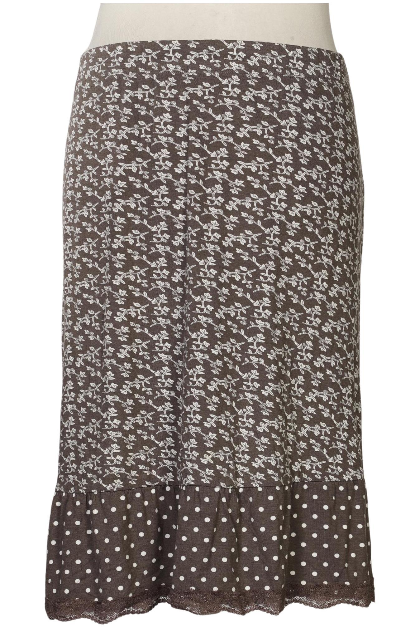 

Heine Damen Rock, braun, Gr. 48